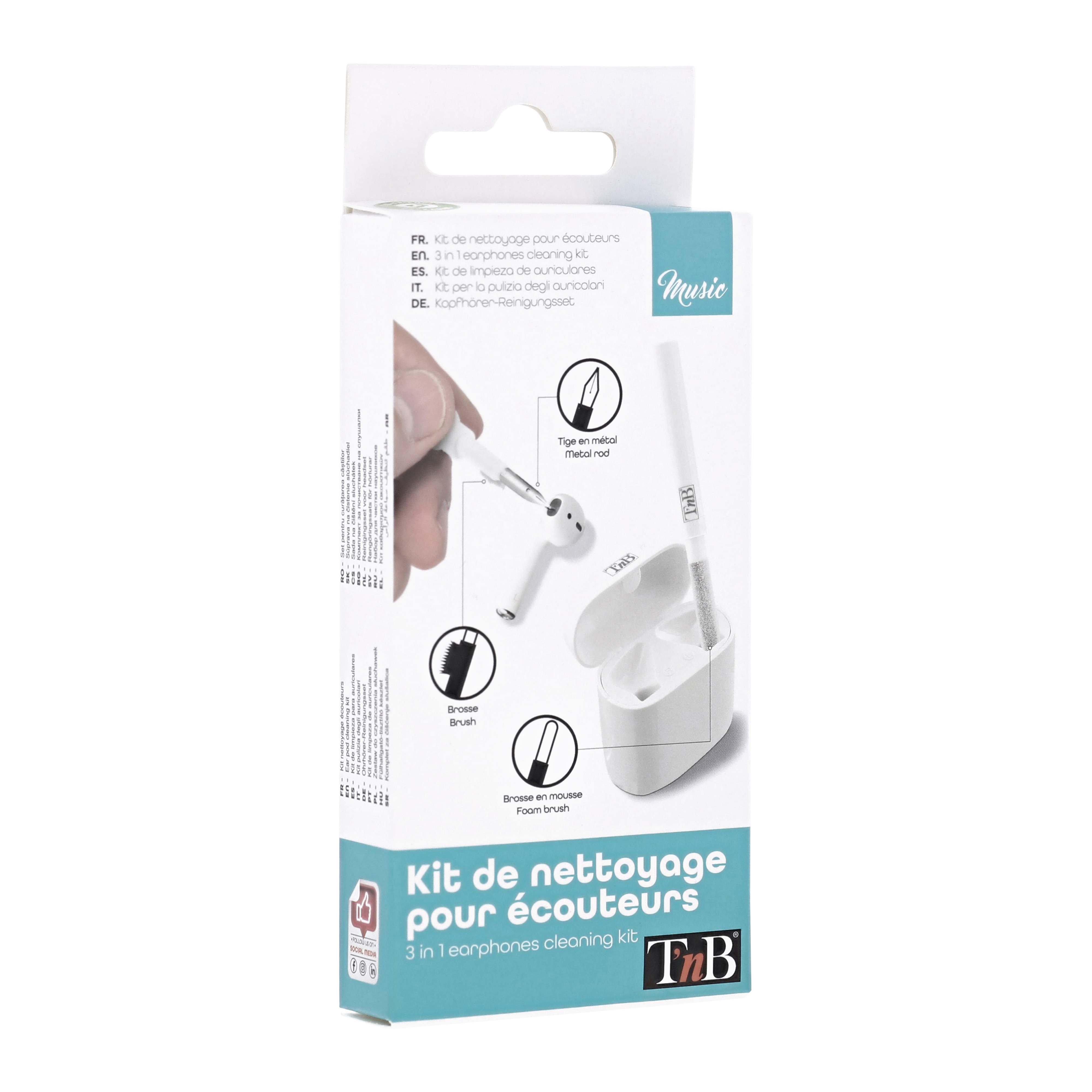 Voir la diapositive 6 : TNB Kit de nettoyage TWS
