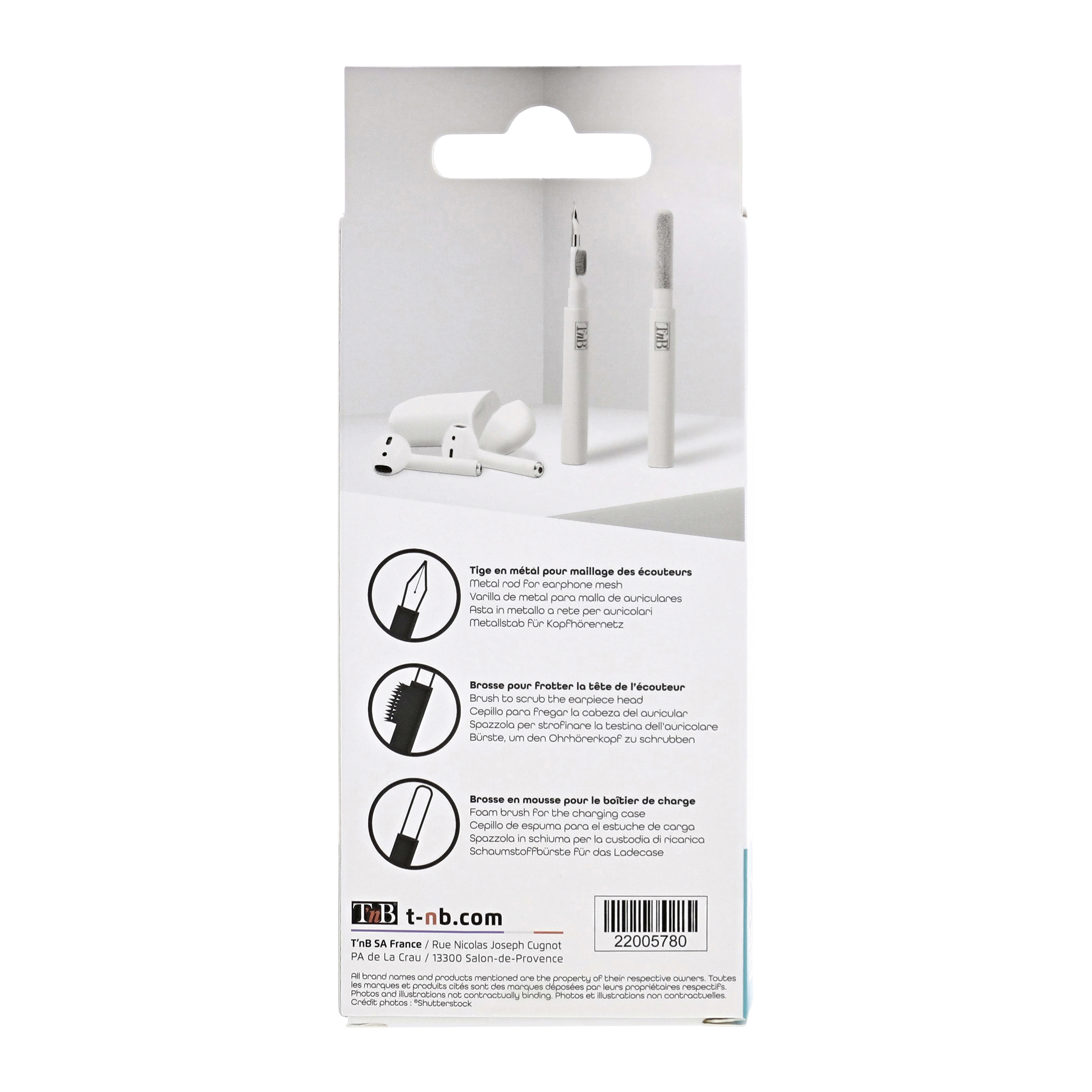 Voir la diapositive 8 : TNB Kit de nettoyage TWS