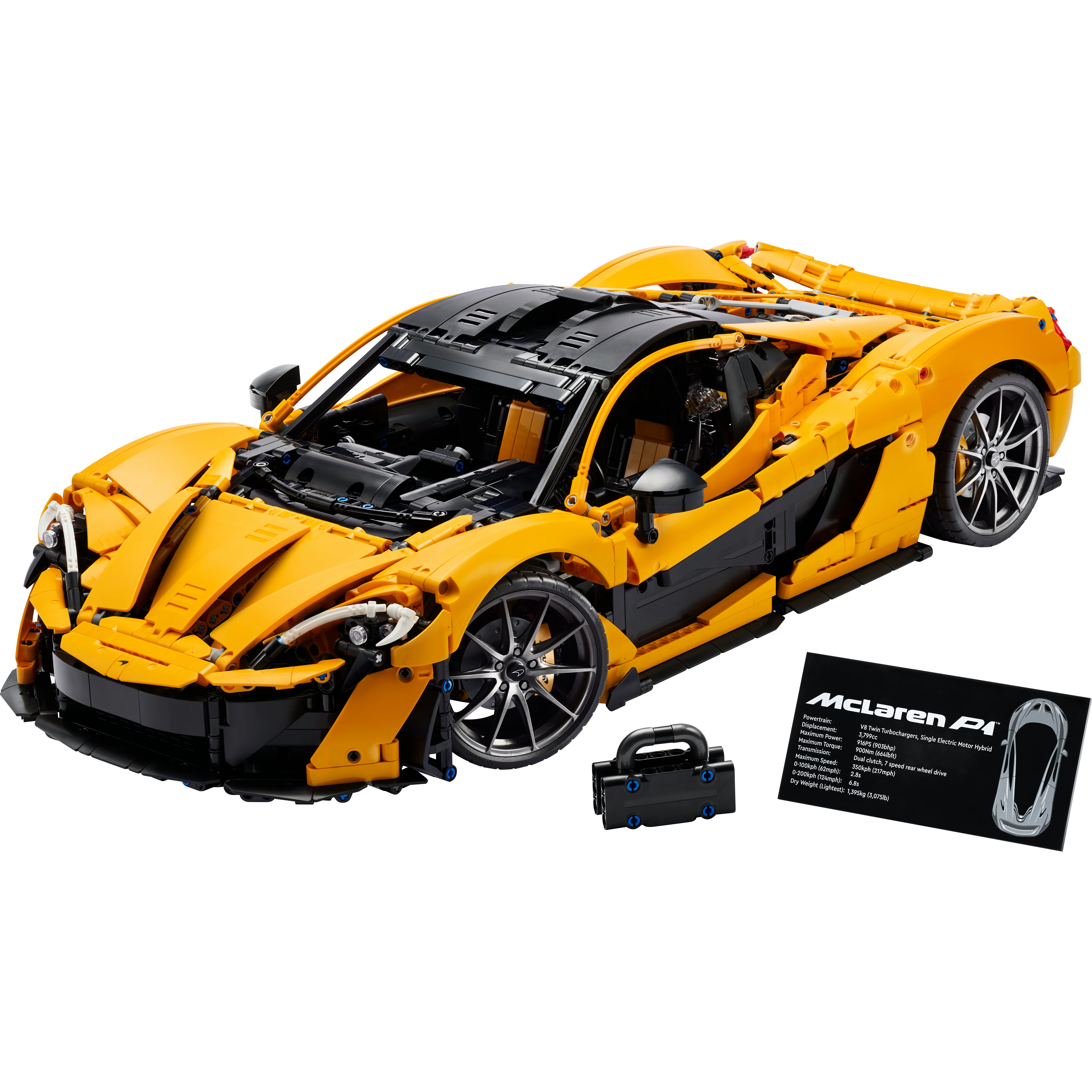 Voir la diapositive 2 : LEGO LEGO Technic 42172 McLaren P1 - Kit Maquette Hypercar pour Adultes Passionnés de Voitures