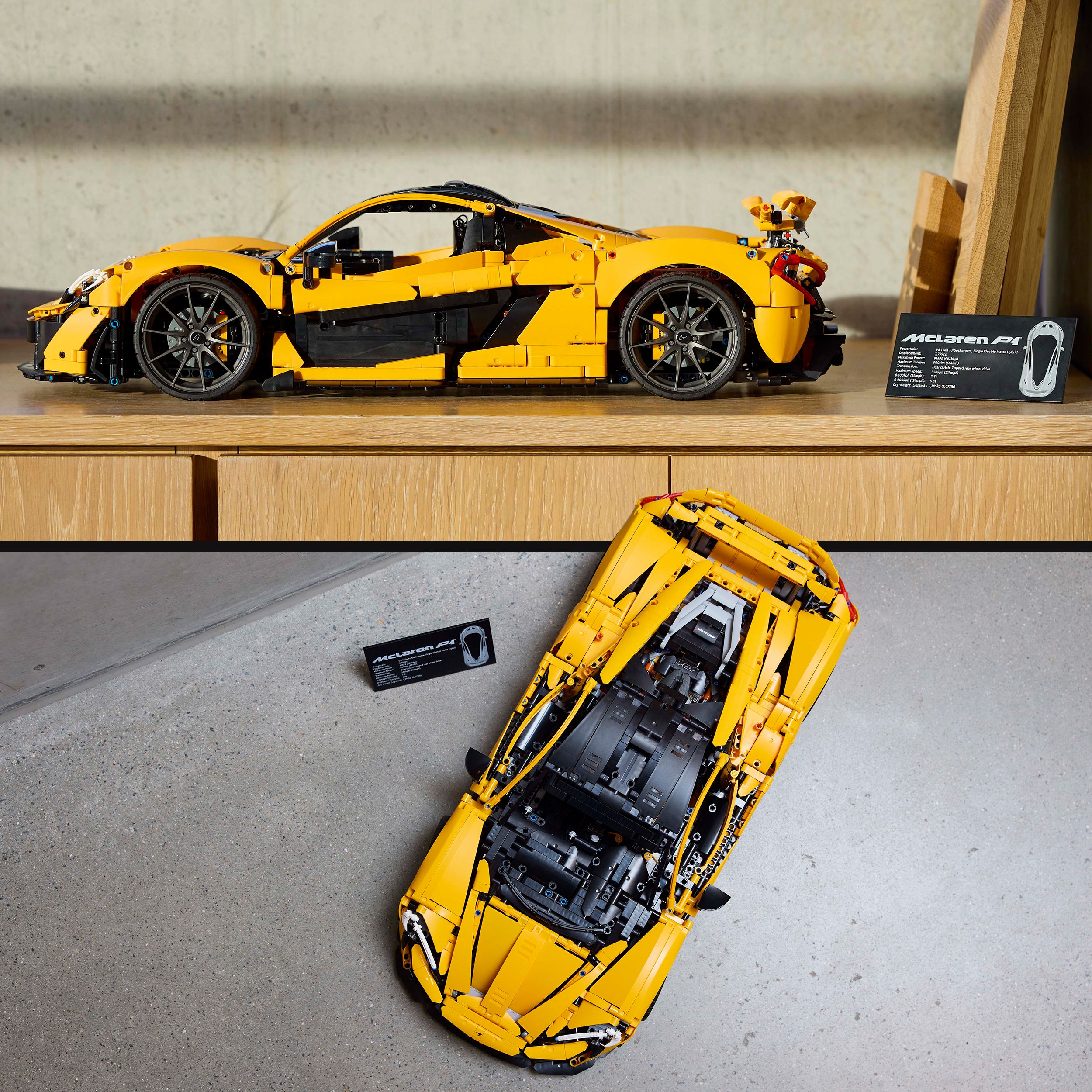 Voir la diapositive 4 : LEGO LEGO Technic 42172 McLaren P1 - Kit Maquette Hypercar pour Adultes Passionnés de Voitures