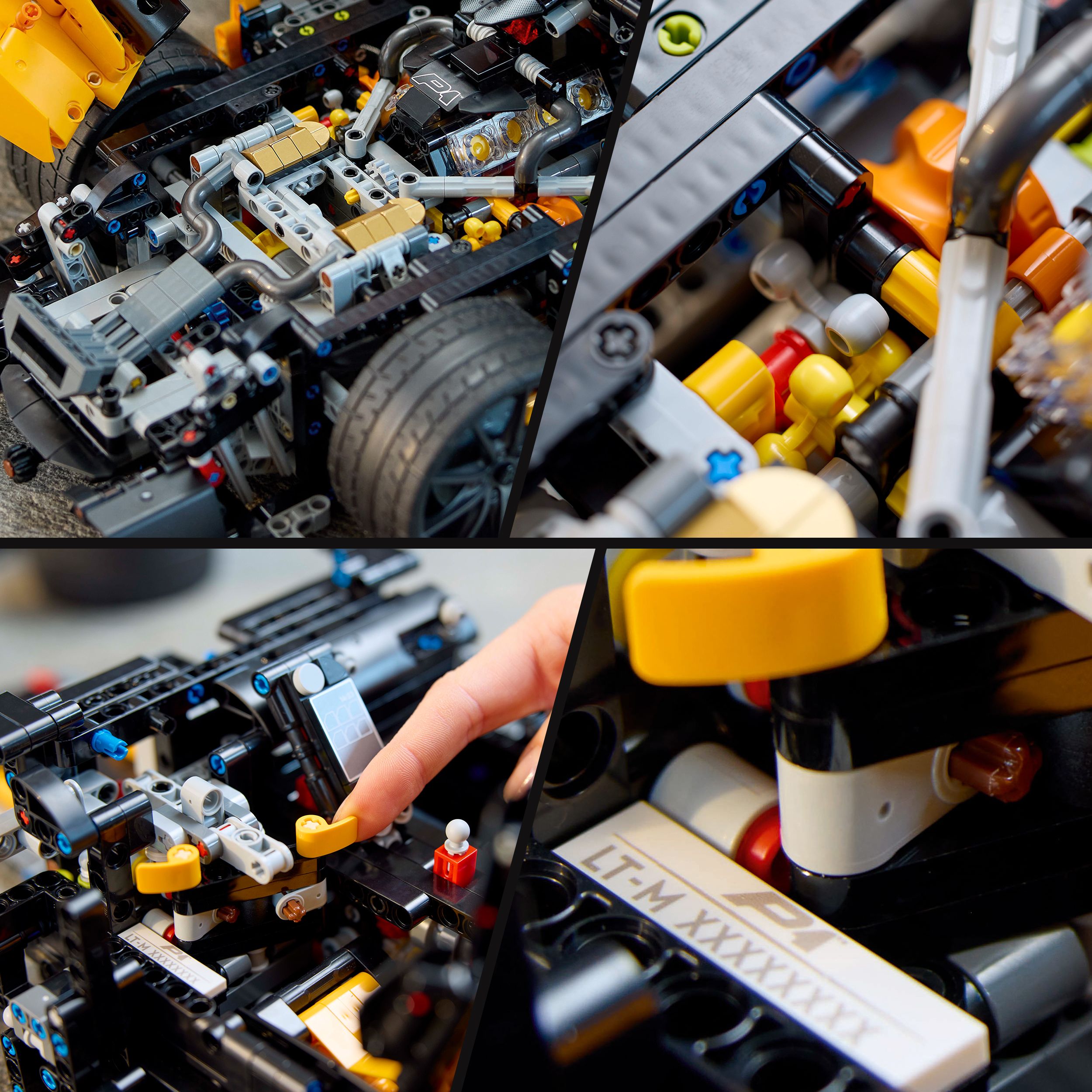 Voir la diapositive 6 : LEGO LEGO Technic 42172 McLaren P1 - Kit Maquette Hypercar pour Adultes Passionnés de Voitures