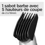 Voir la diapositive 9 : BABYLISS Tondeuse multifonction 11 en 1 MT812E - Noir