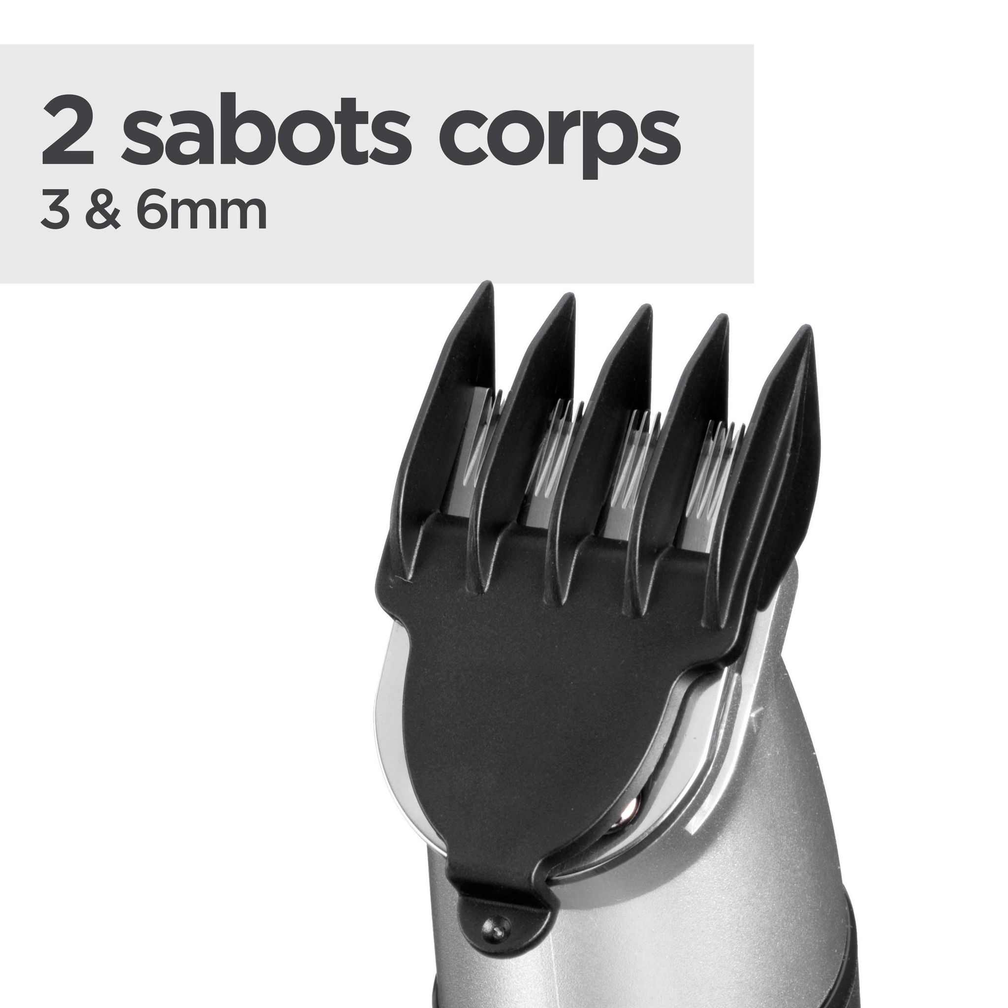 Voir la diapositive 10 : BABYLISS Tondeuse multifonction 11 en 1 MT812E - Noir