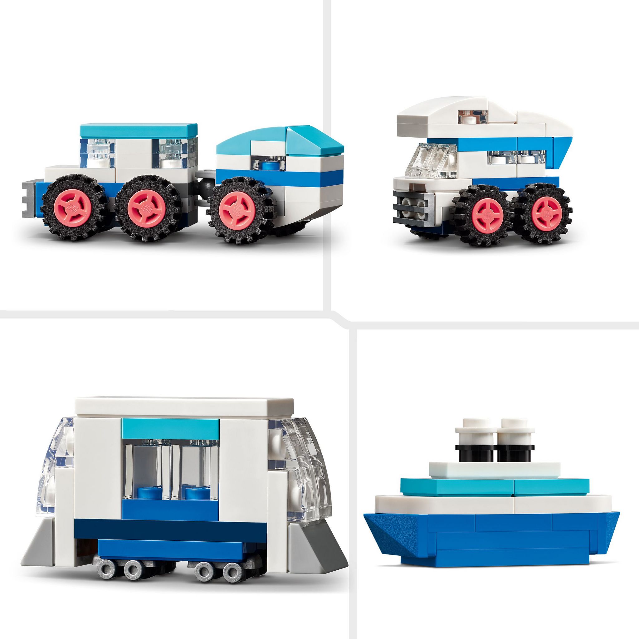 Voir la diapositive 5 : LEGO Travel Moments 4188 - Souvenirs Voyages Familles