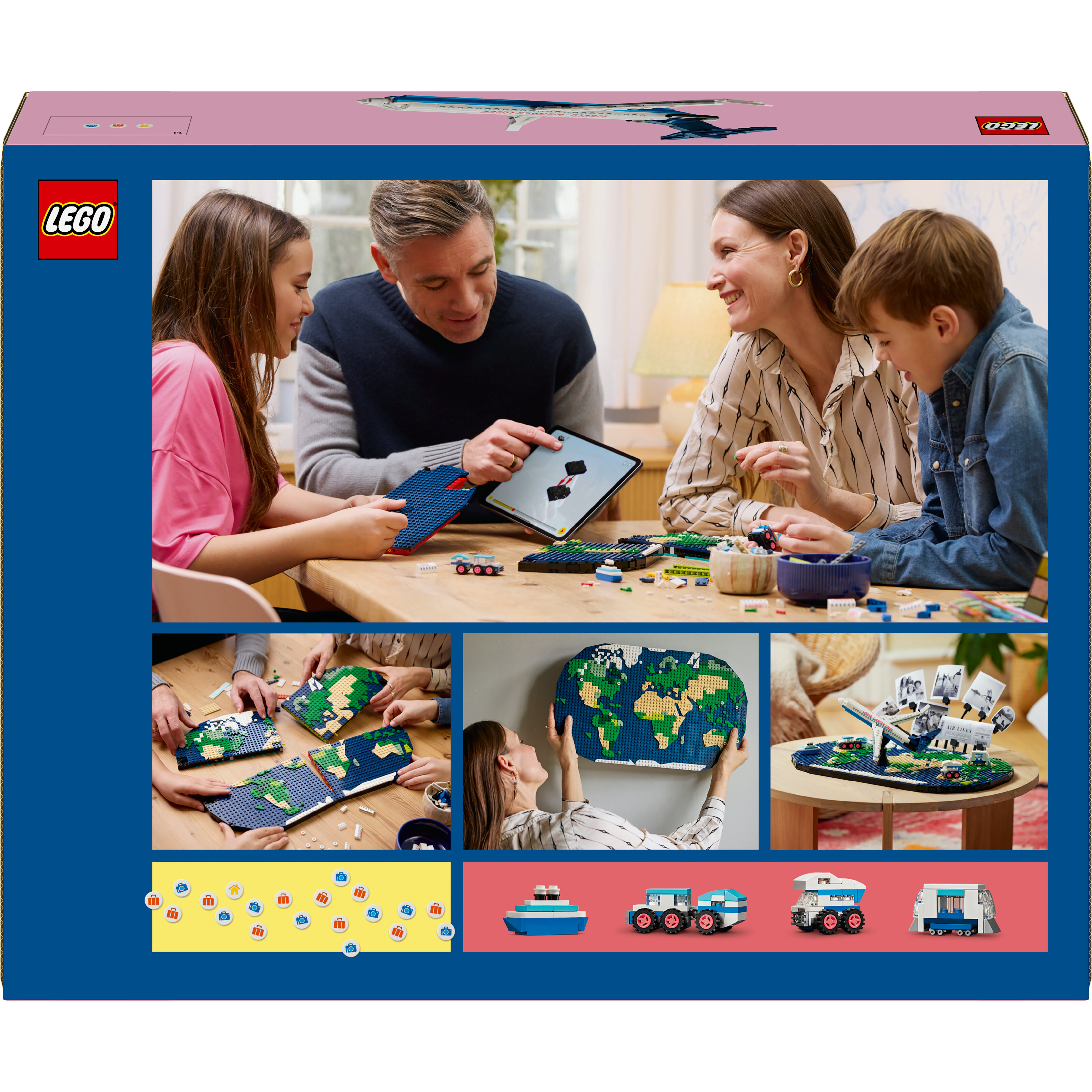 Voir la diapositive 8 : LEGO Travel Moments 4188 - Souvenirs Voyages Familles