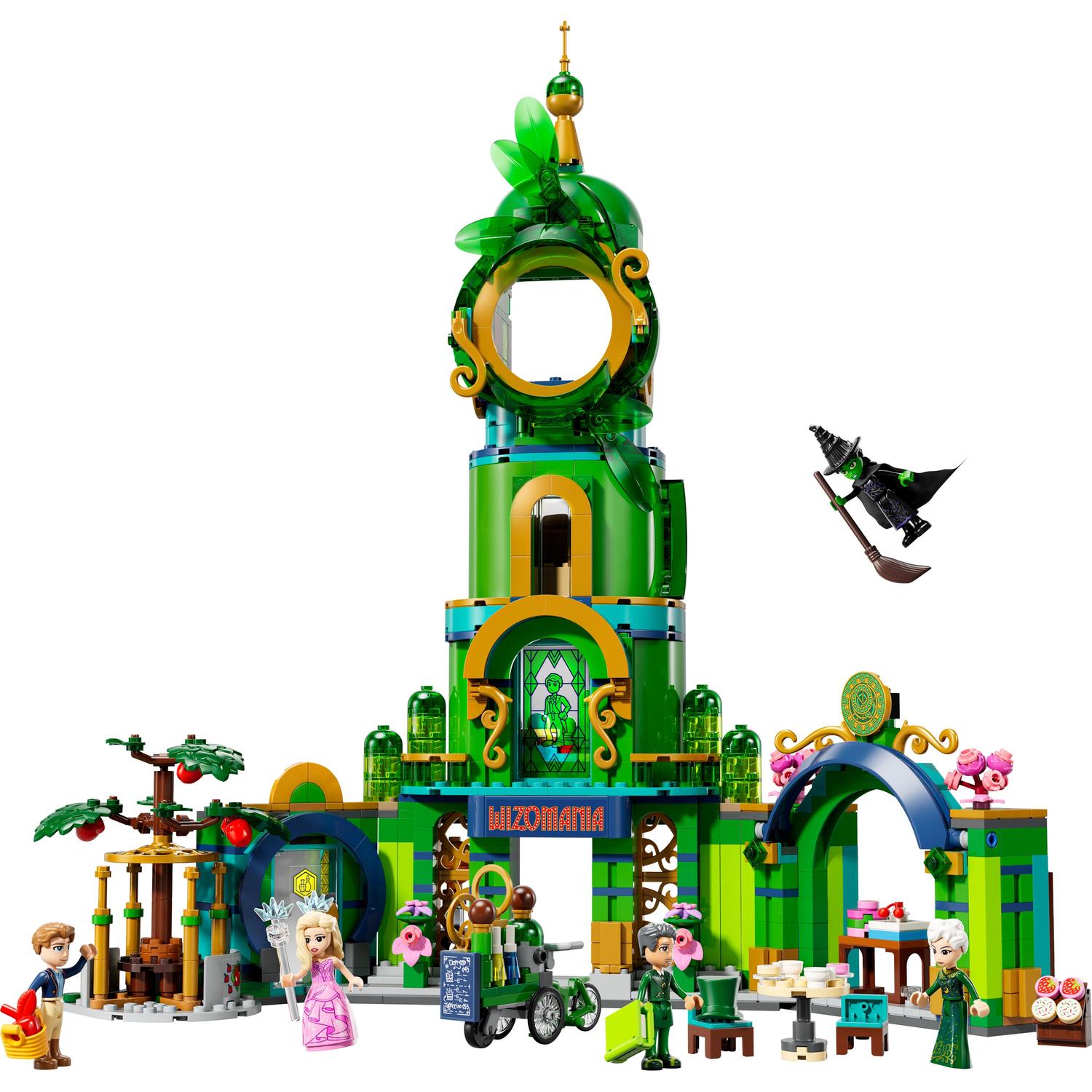 Voir la diapositive 2 : LEGO LEGO® Wicked 75684 Bienvenue à Emerald City - Jouet à Collectionner avec Glinda et Elphaba