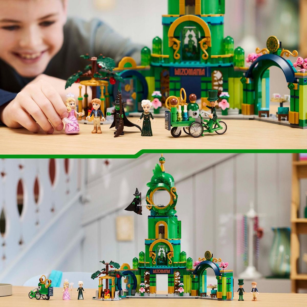 LEGO Wicked 75684 - Bienvenu dans la cité d'Émeraude
