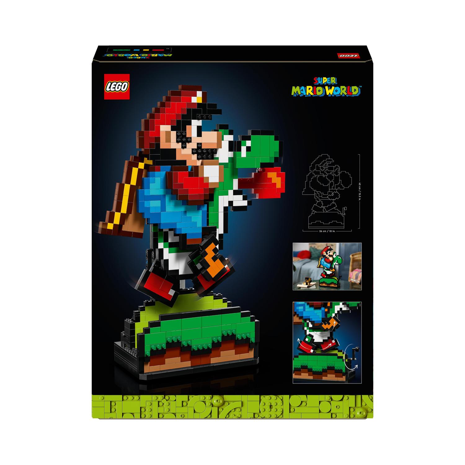 Voir la diapositive 7 : LEGO Super Mario 71438 - Super Mario World Mario & Yoshi