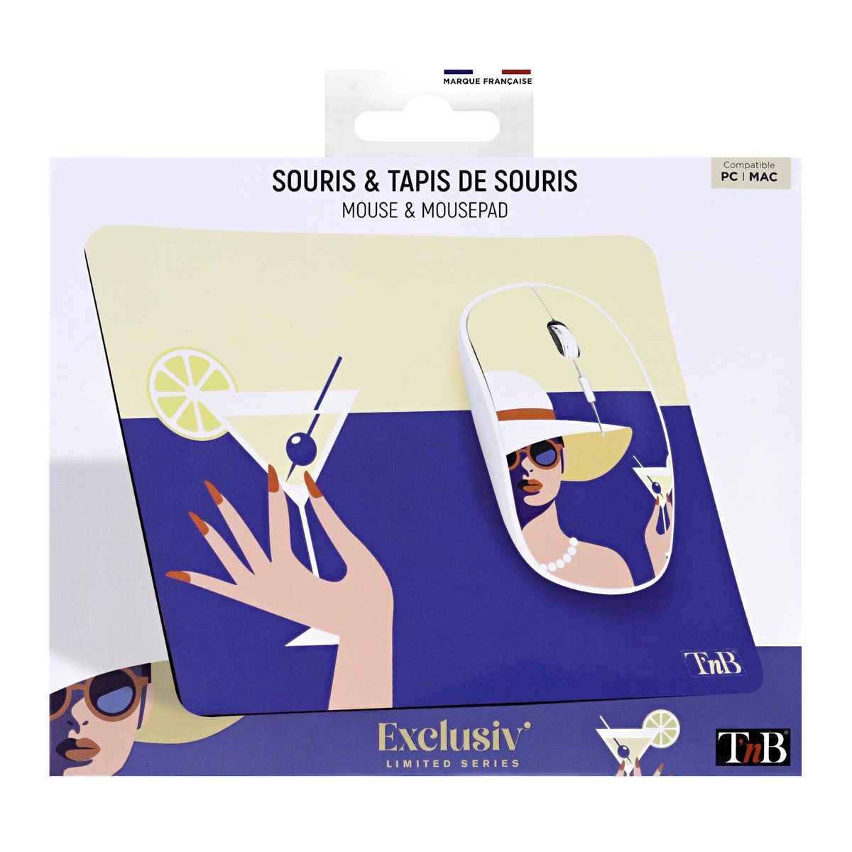 TNB Souris SF - Tapis de souris Cocktail