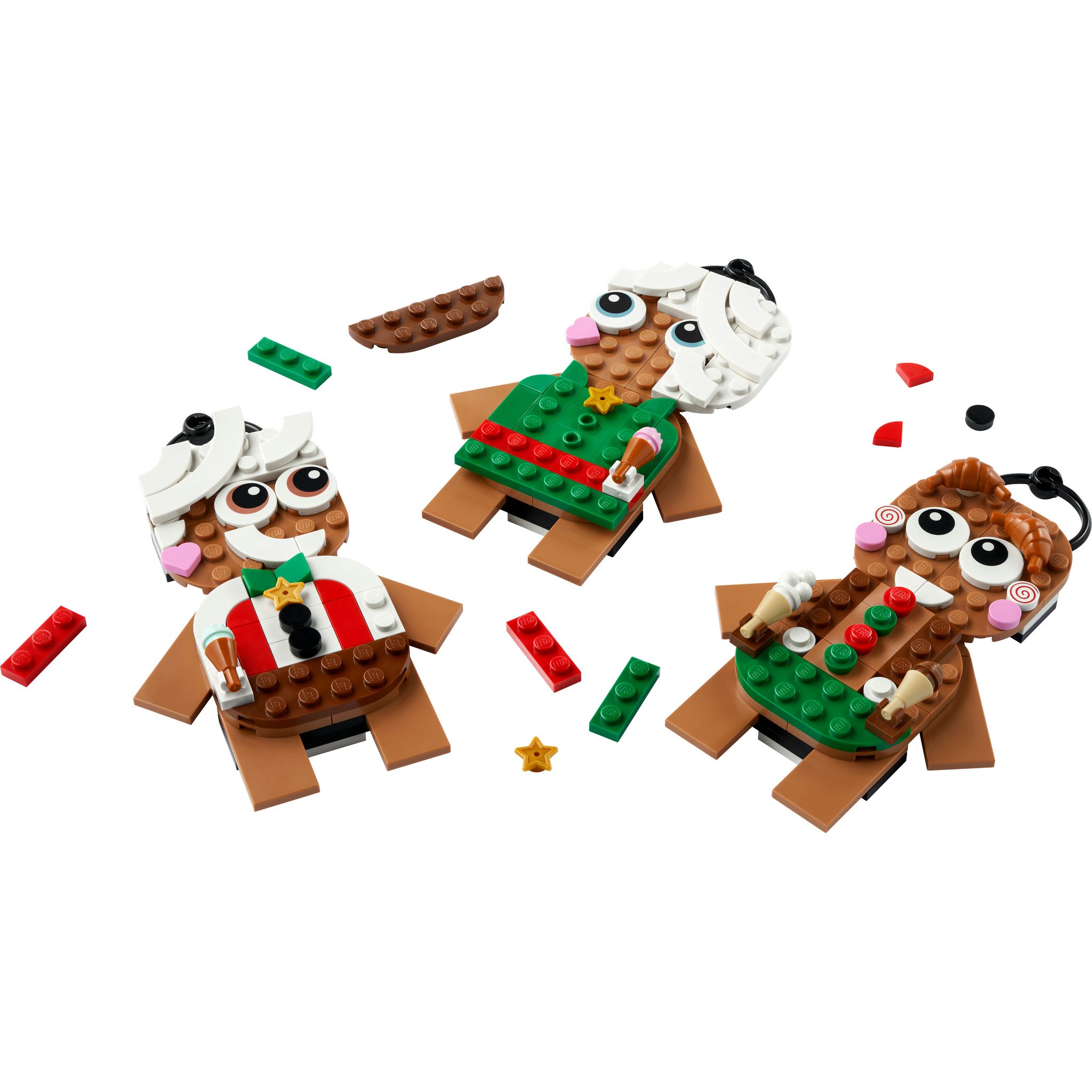 Voir la diapositive 2 : LEGO Creator 40642 - Les décorations de Noël Pain d'épices
