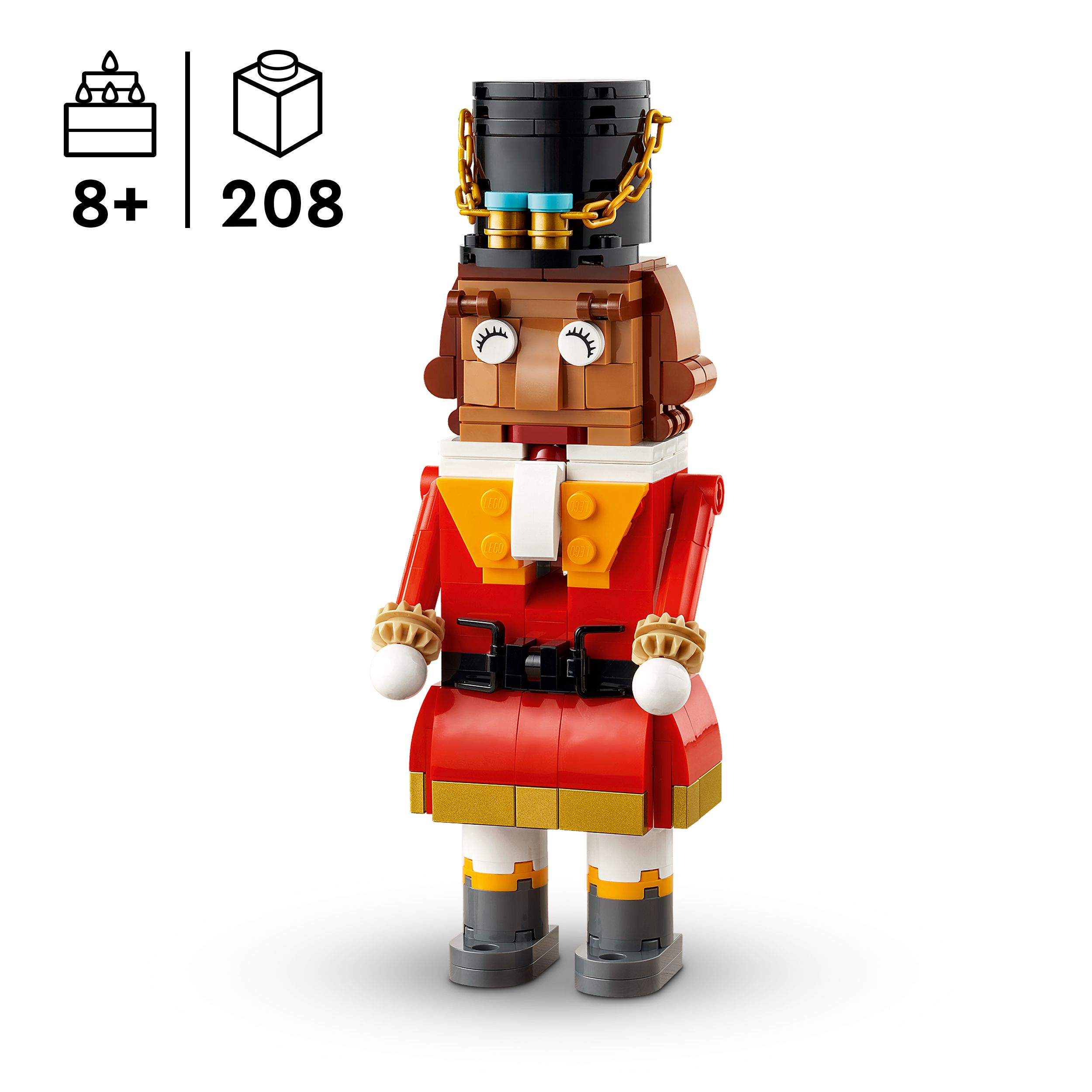Voir la diapositive 3 : LEGO 40640 - Le Casse-Noisettes, décoration de Noël