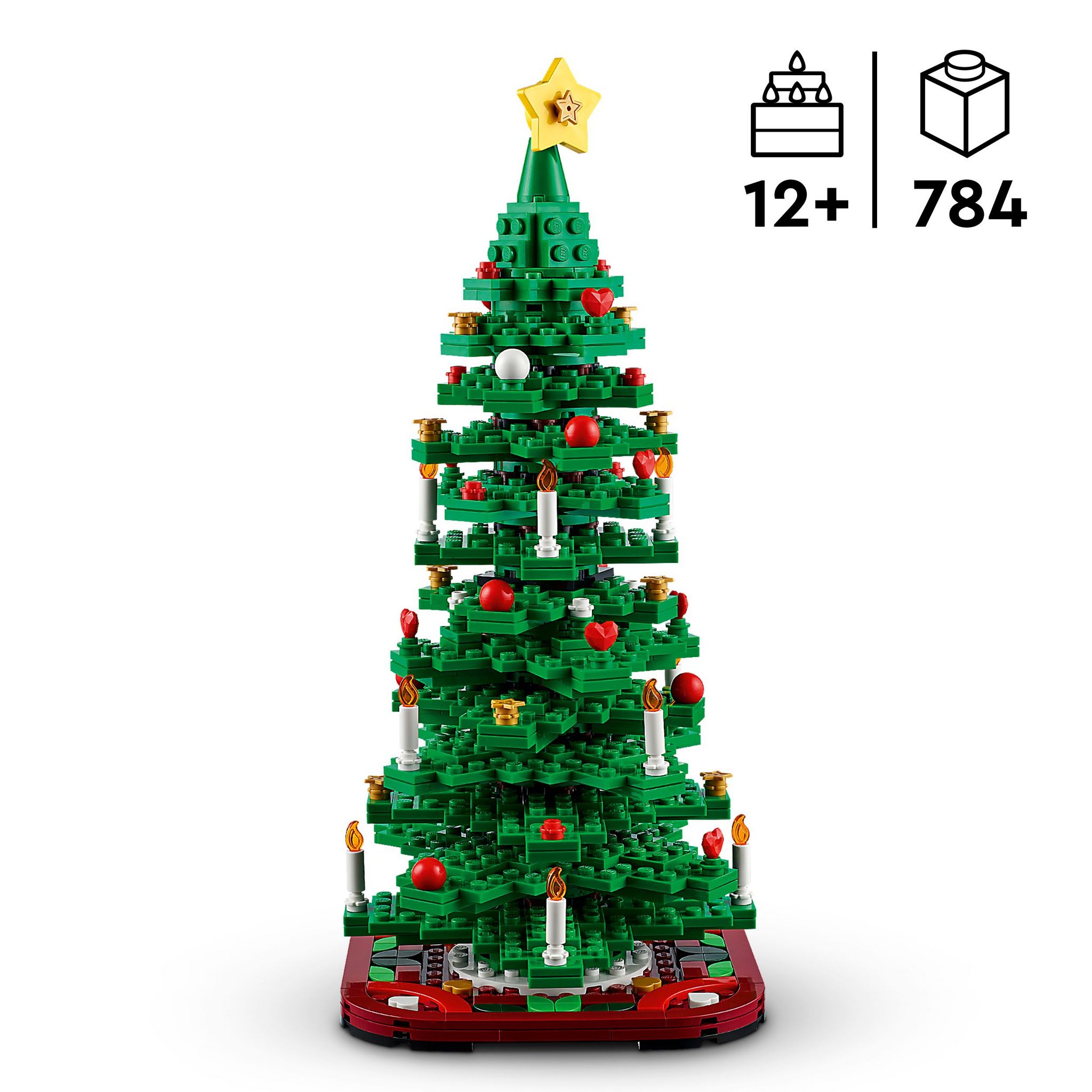 Voir la diapositive 3 : LEGO 40573 - La sapin de Noël, décoration de Noël 