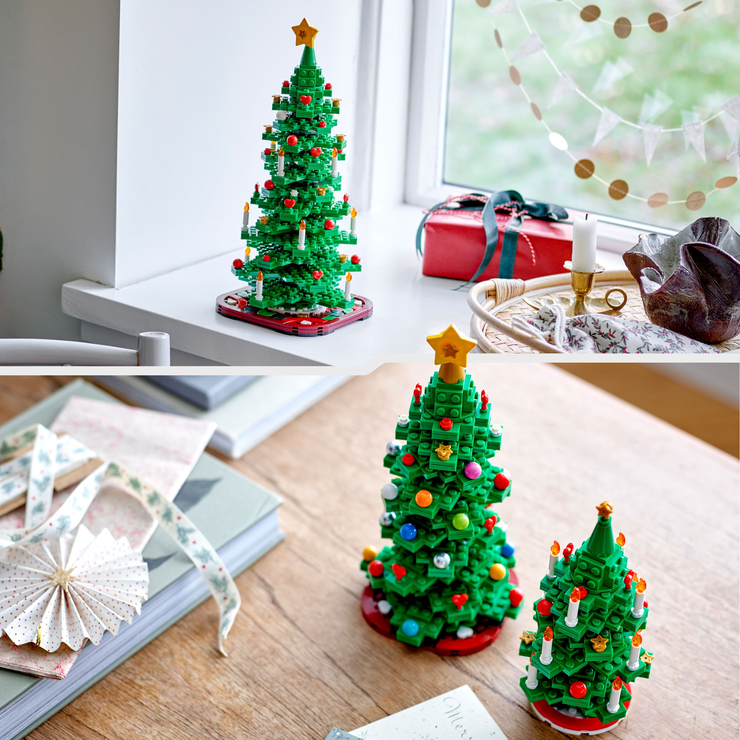 Voir la diapositive 6 : LEGO 40573 - La sapin de Noël, décoration de Noël 