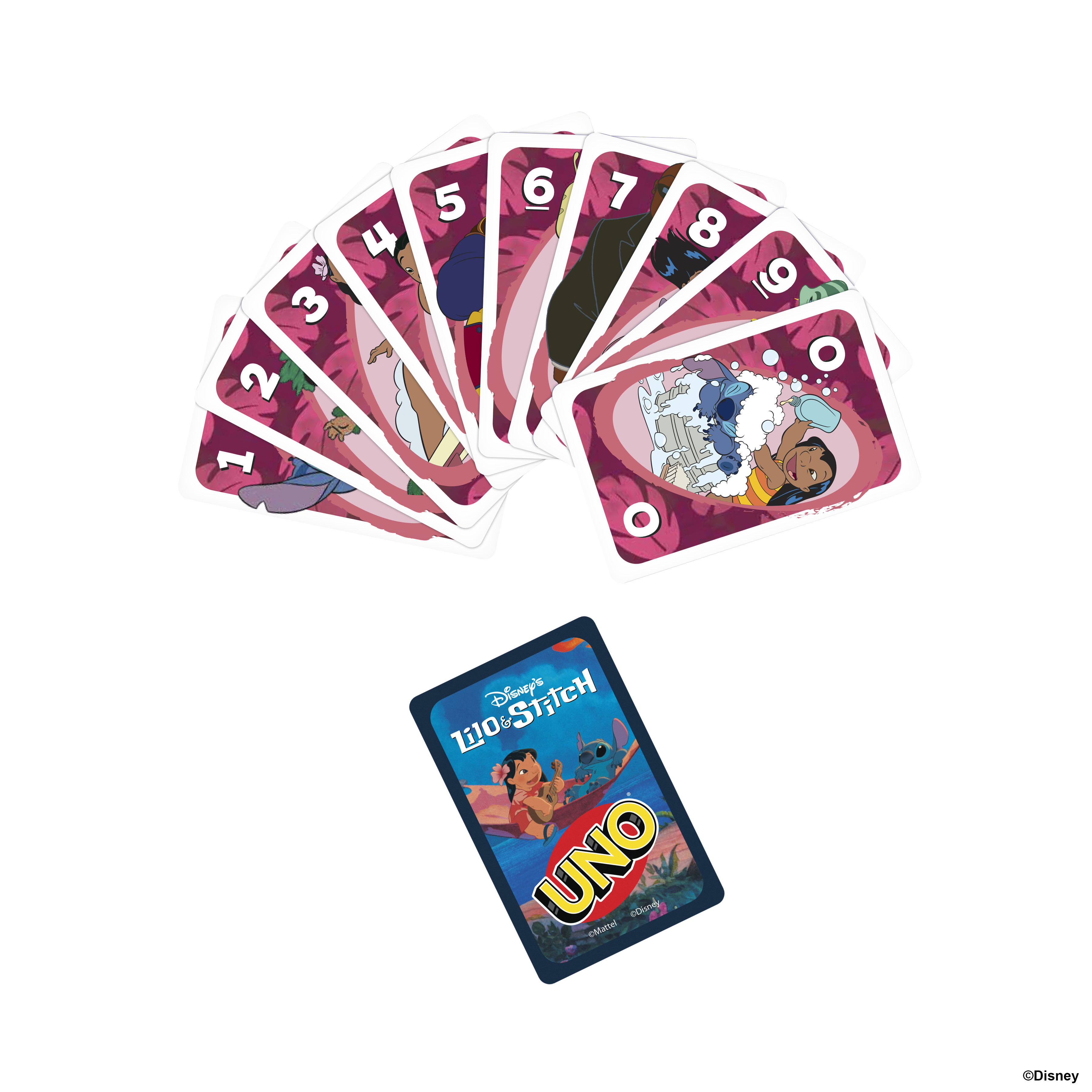 Voir la diapositive 4 : MATTEL Jeu Uno Lilo & Stitch