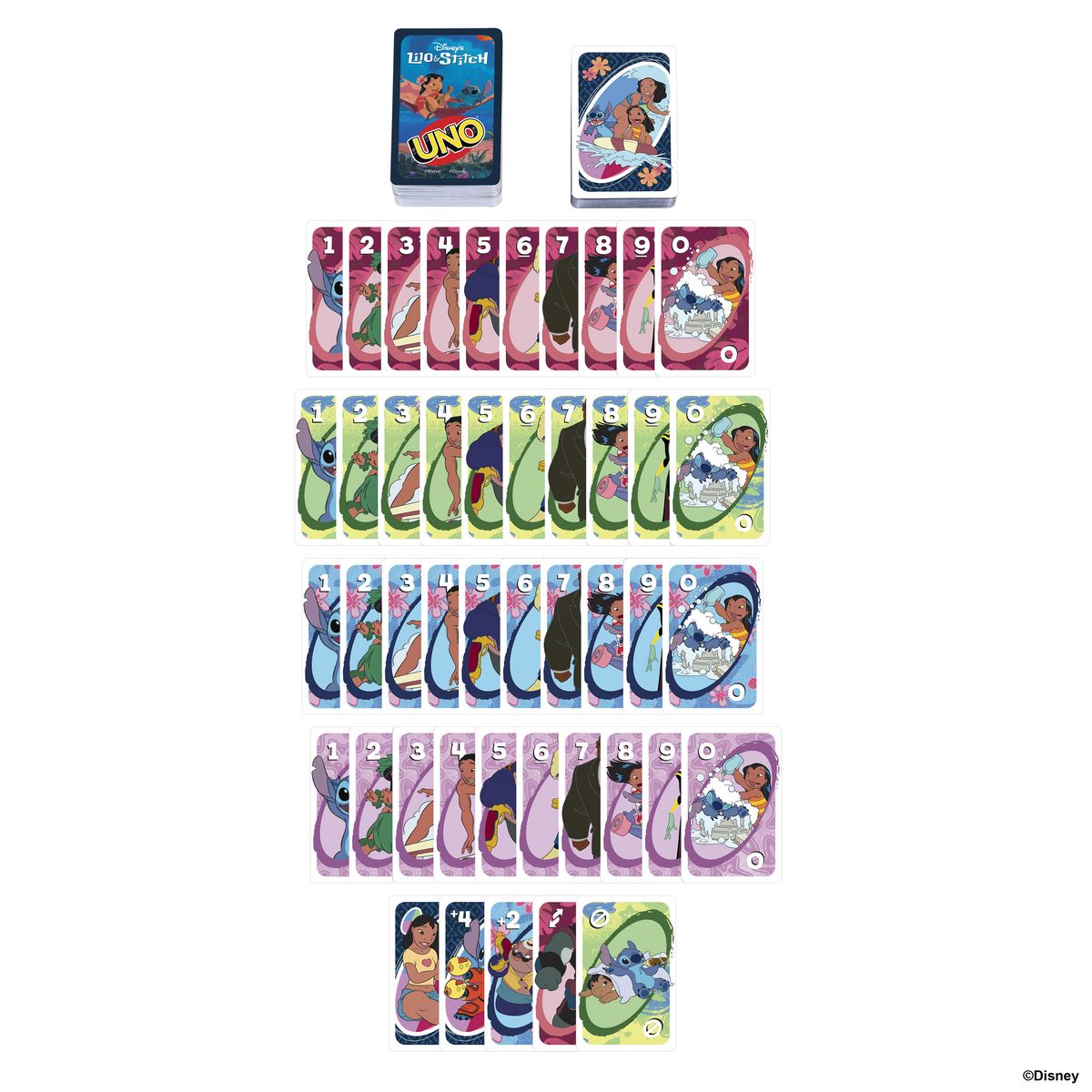 MATTEL Jeu Uno Lilo & Stitch
