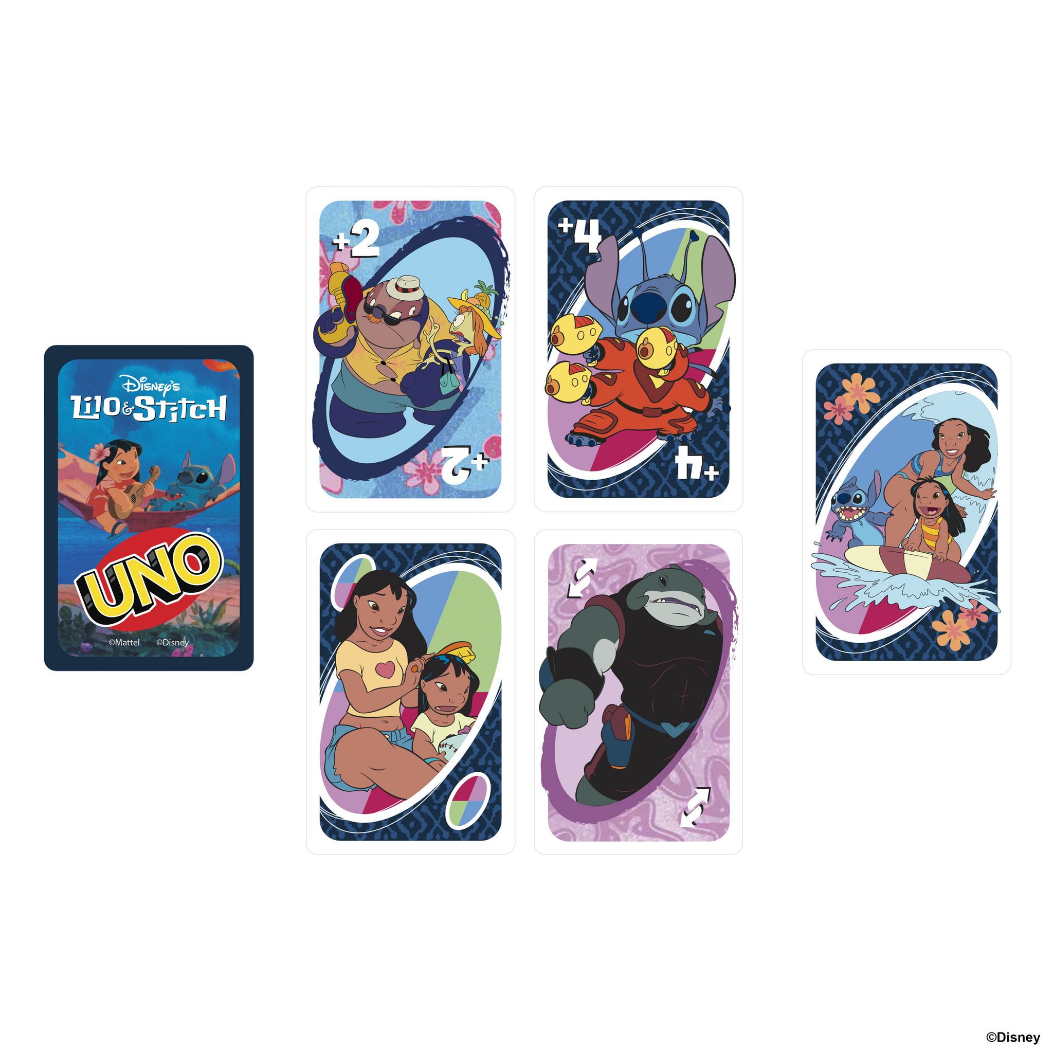 Voir la diapositive 7 : MATTEL Jeu Uno Lilo & Stitch