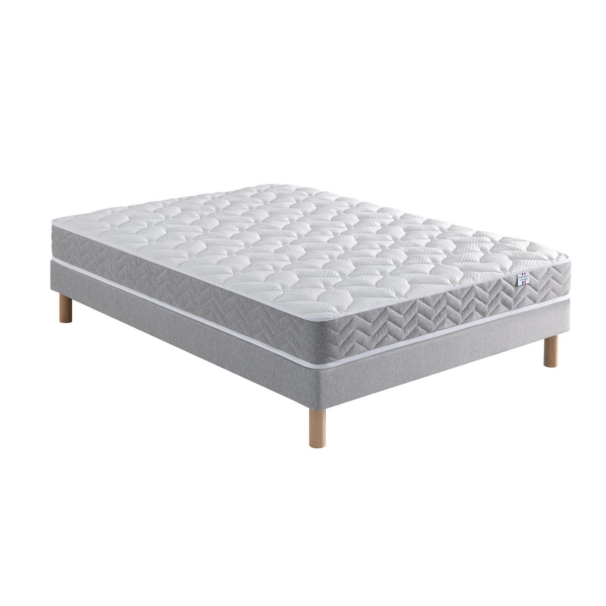 Matelas 5 zones ressorts ensachés ép 23 cm 140x190 cm ROMEO 2