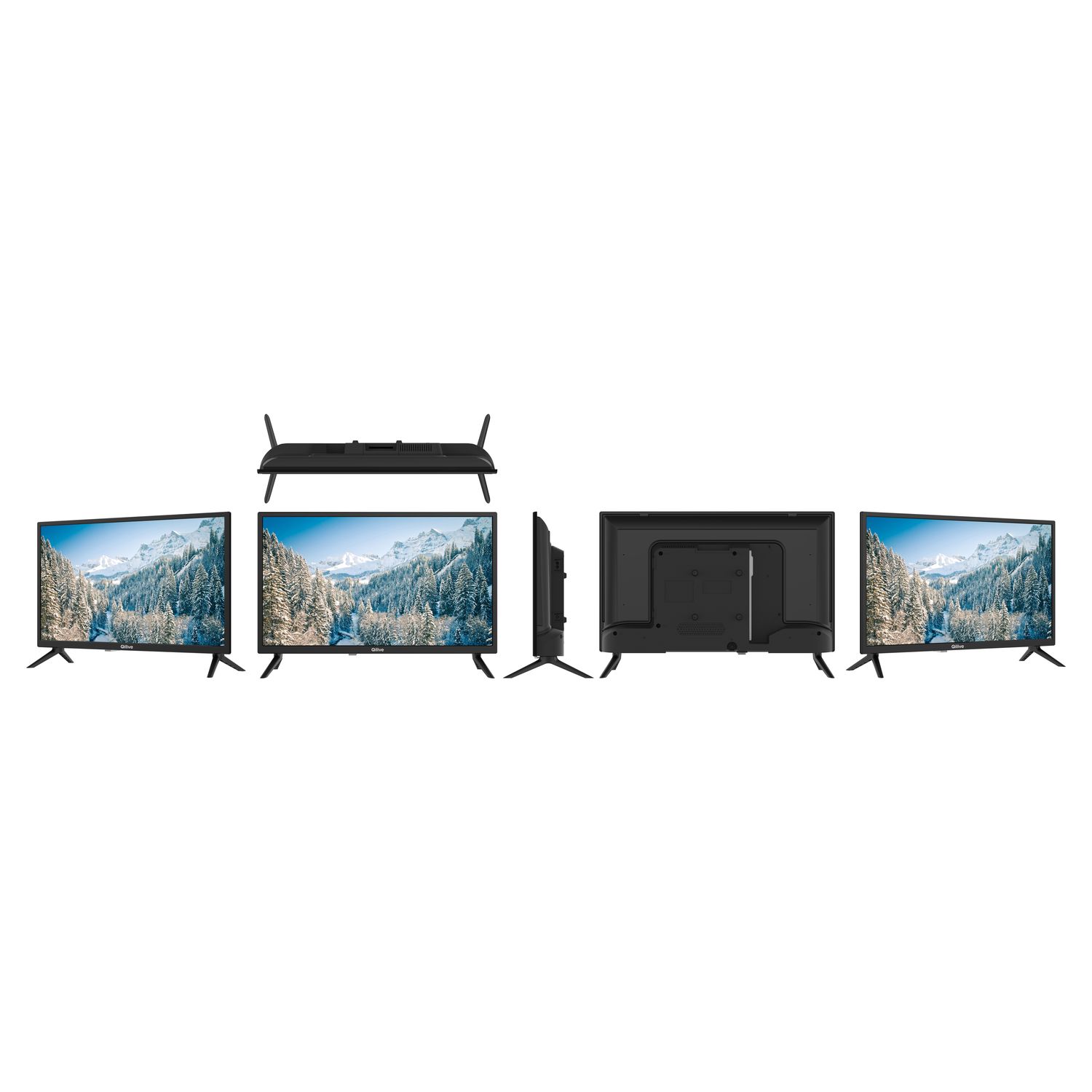 Voir la diapositive 5 : QILIVE TV HD LED Smart TV Q24HS241B