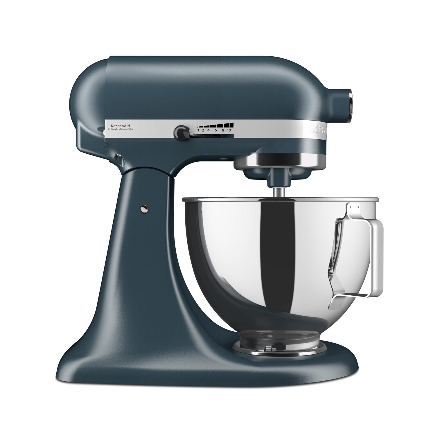 Voir la diapositive 3 : KITCHENAID Robot pâtissier multifonction 5KSM95PSEBS - Bleu acier