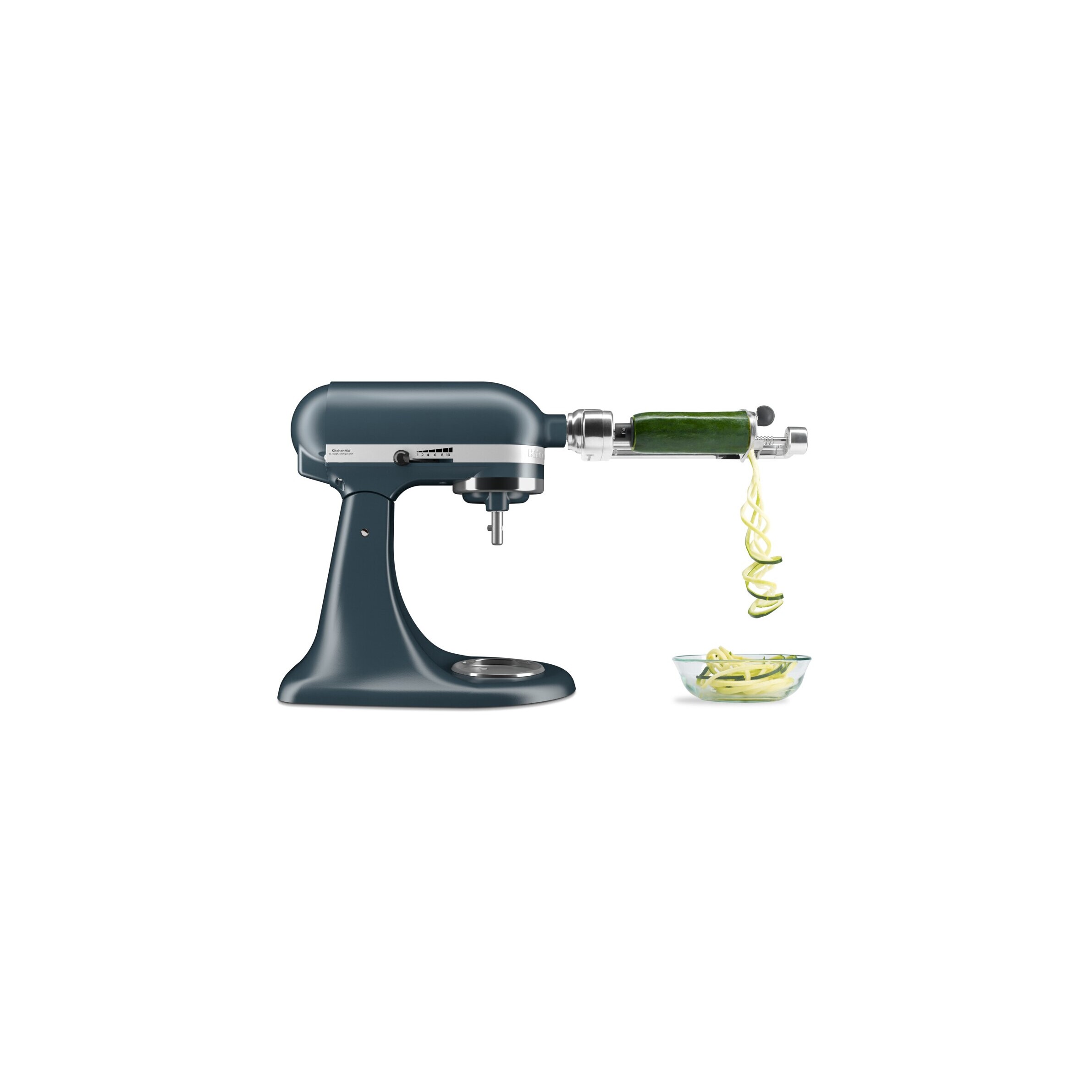 Voir la diapositive 5 : KITCHENAID Robot pâtissier multifonction 5KSM95PSEBS - Bleu acier