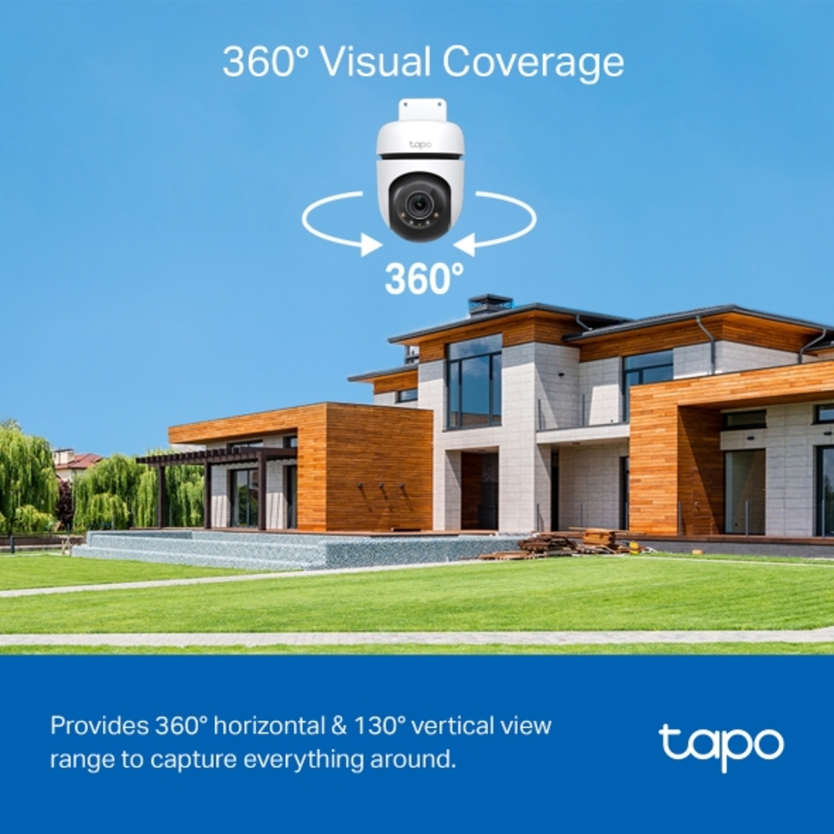 Voir la diapositive 5 : TP-LINK Caméra de surveillance TAPO TC41 - Blanc