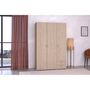 Voir la diapositive 2 : Armoire 3 portes 2 tiroirs L120cm DAISY