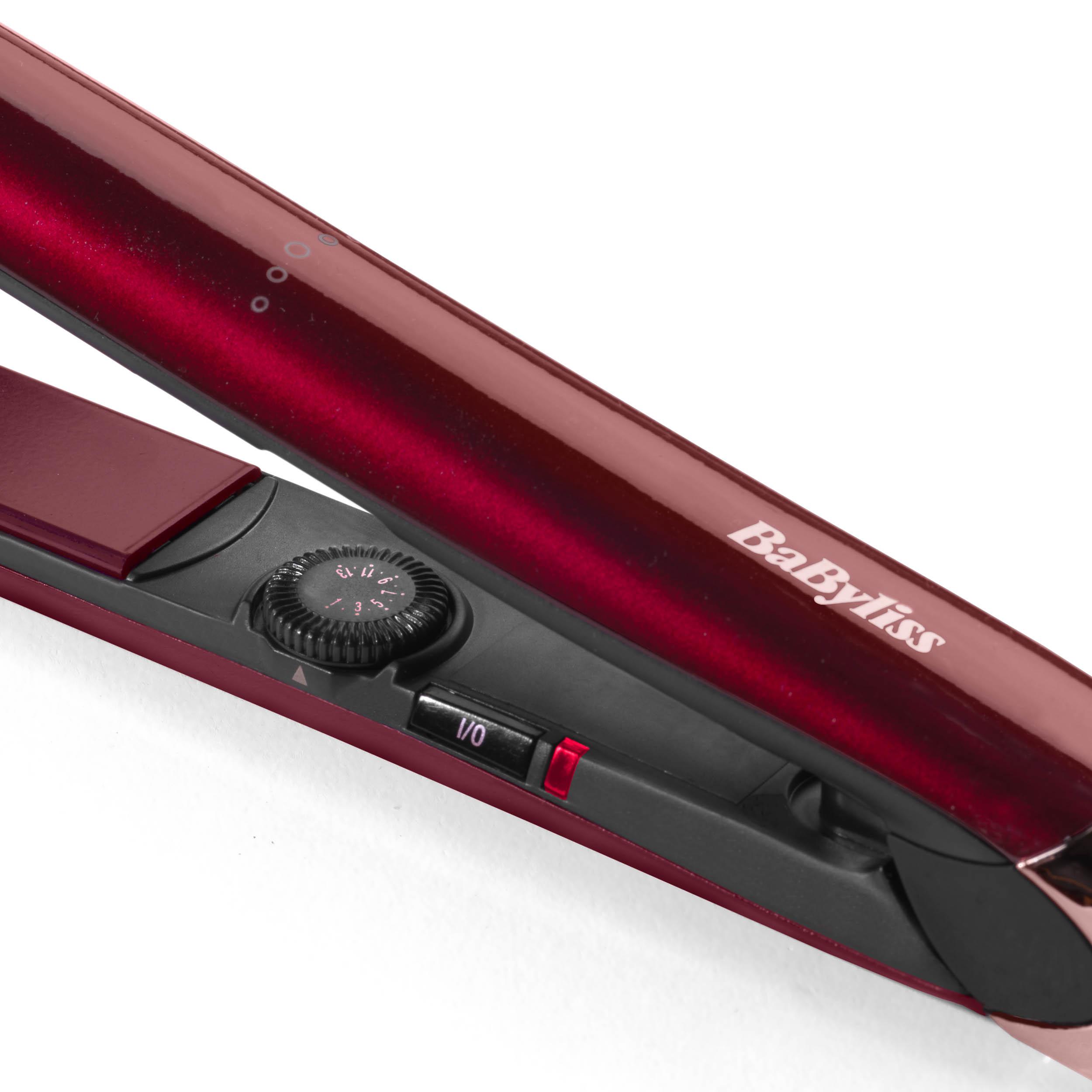 Voir la diapositive 3 : BABYLISS Lisseur Expression 235 ST212PE - Bordeaux