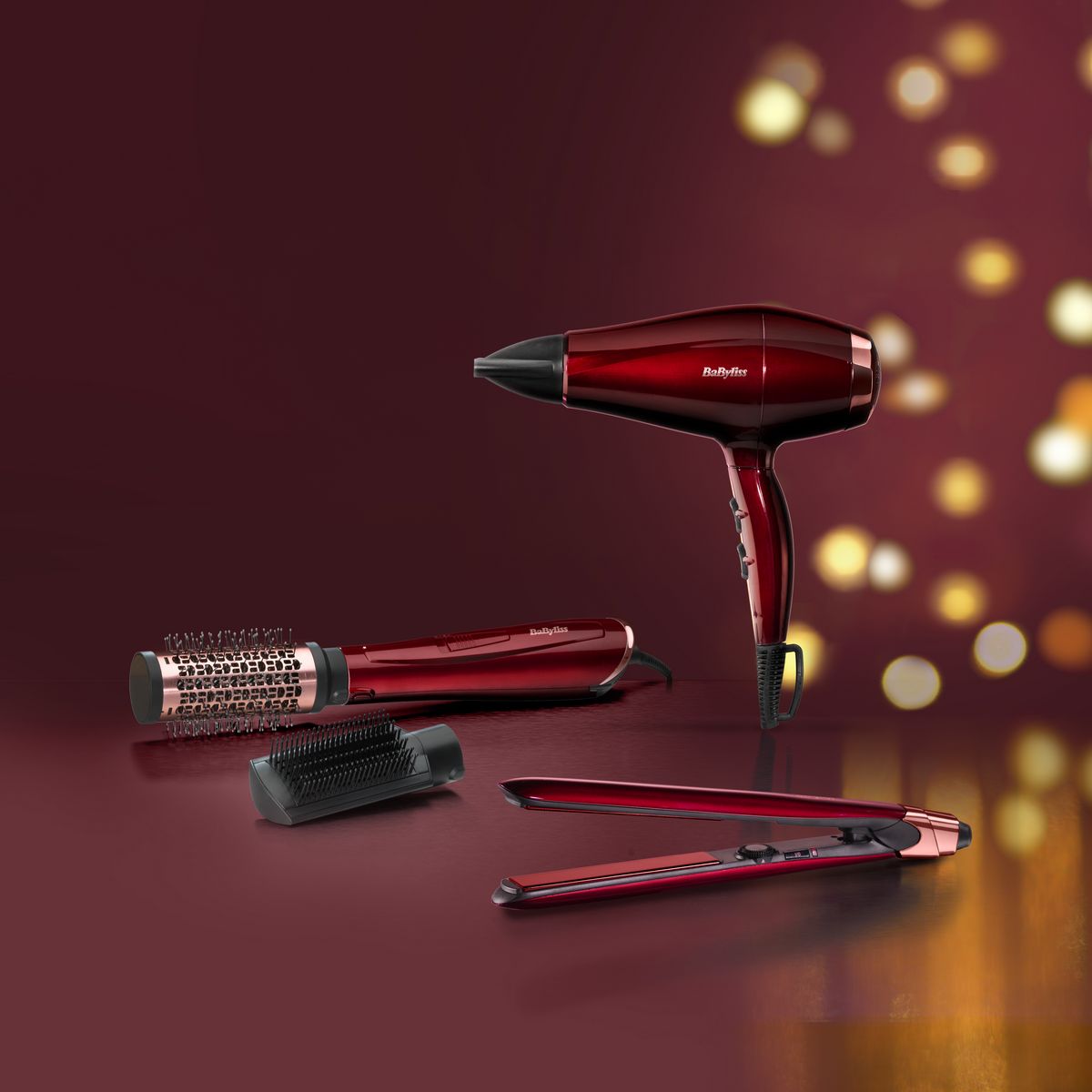 BABYLISS Lisseur Expression 235 ST212PE - Bordeaux