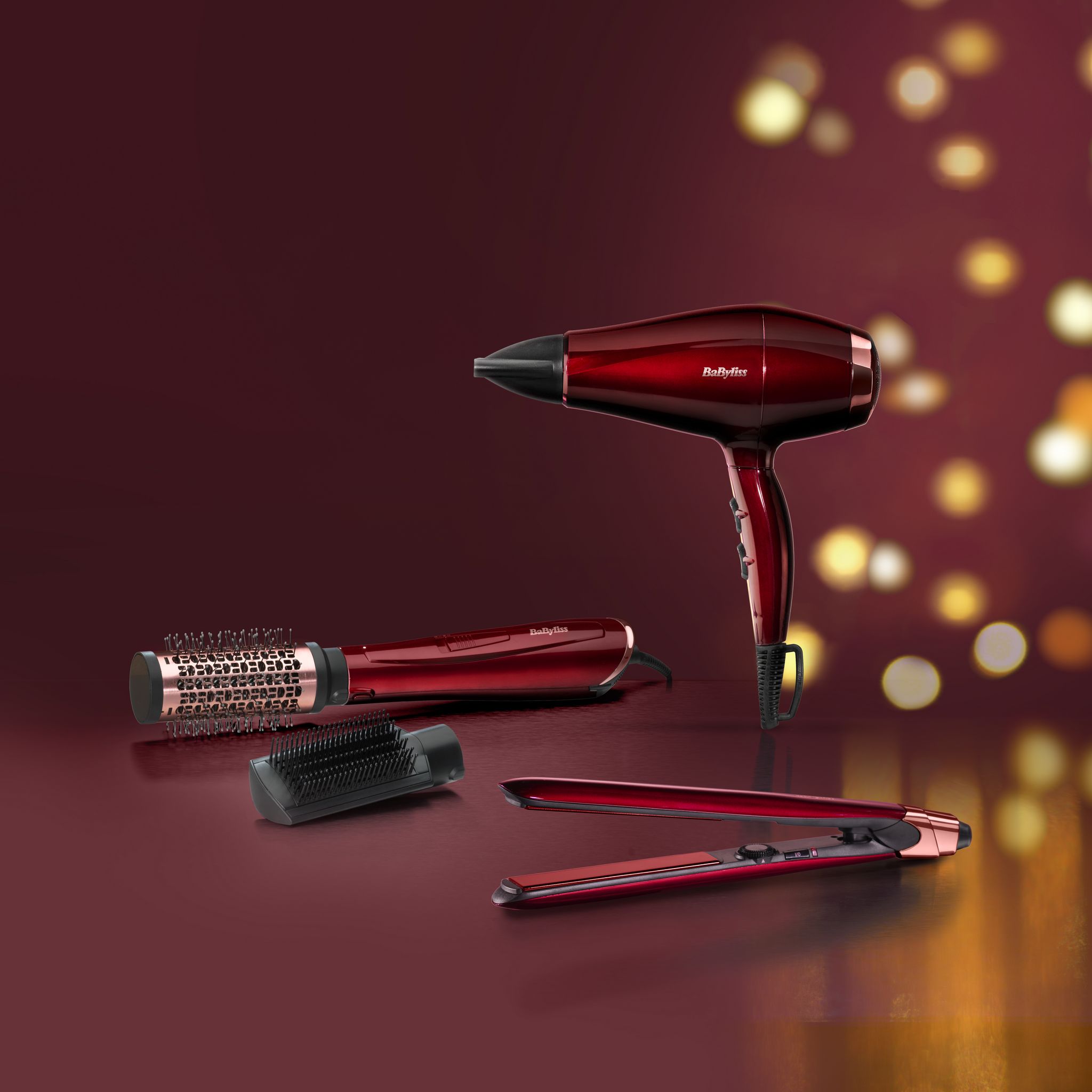 Voir la diapositive 8 : BABYLISS Lisseur Expression 235 ST212PE - Bordeaux