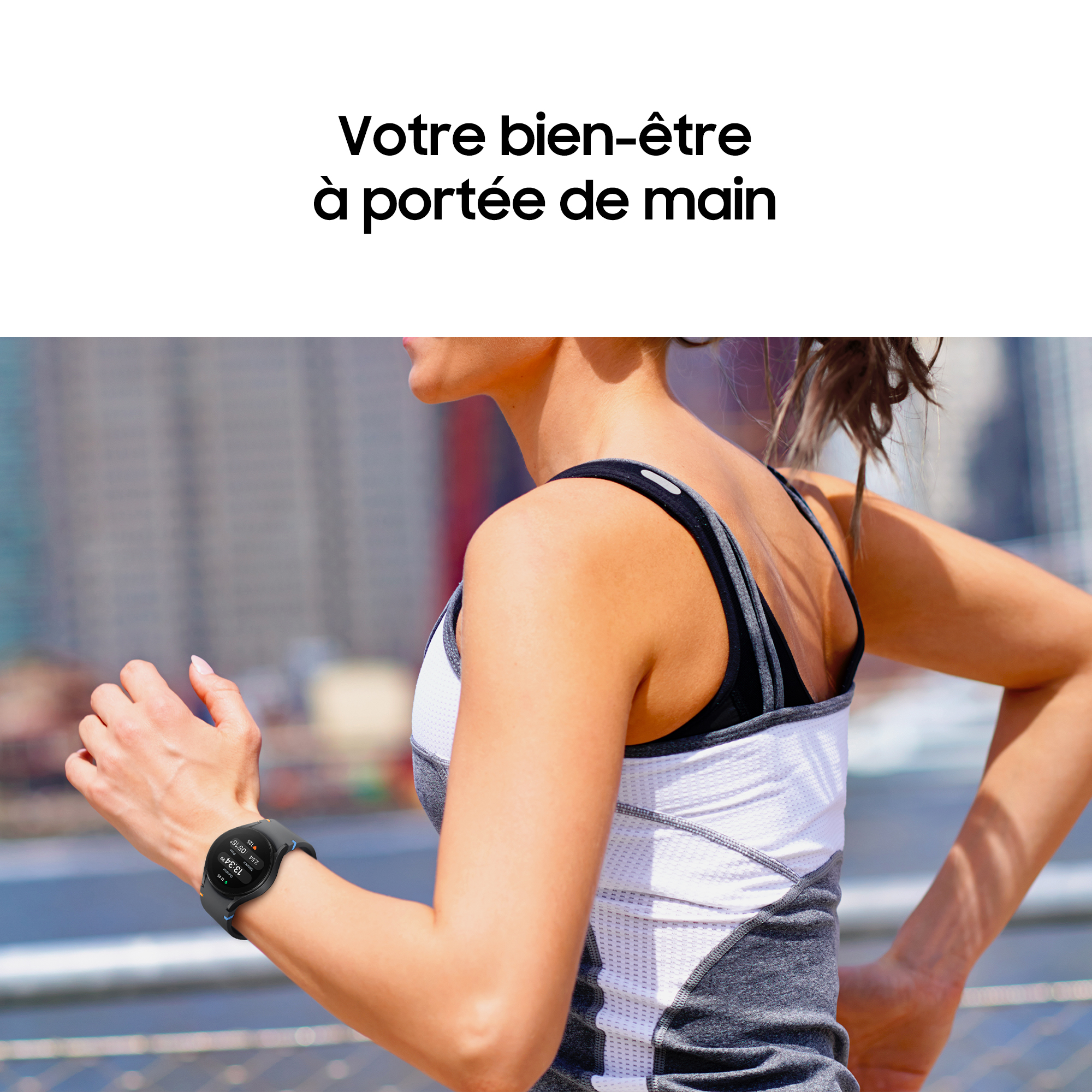 Voir la diapositive 5 : SAMSUNG Montre connectée Watch FE - Noir