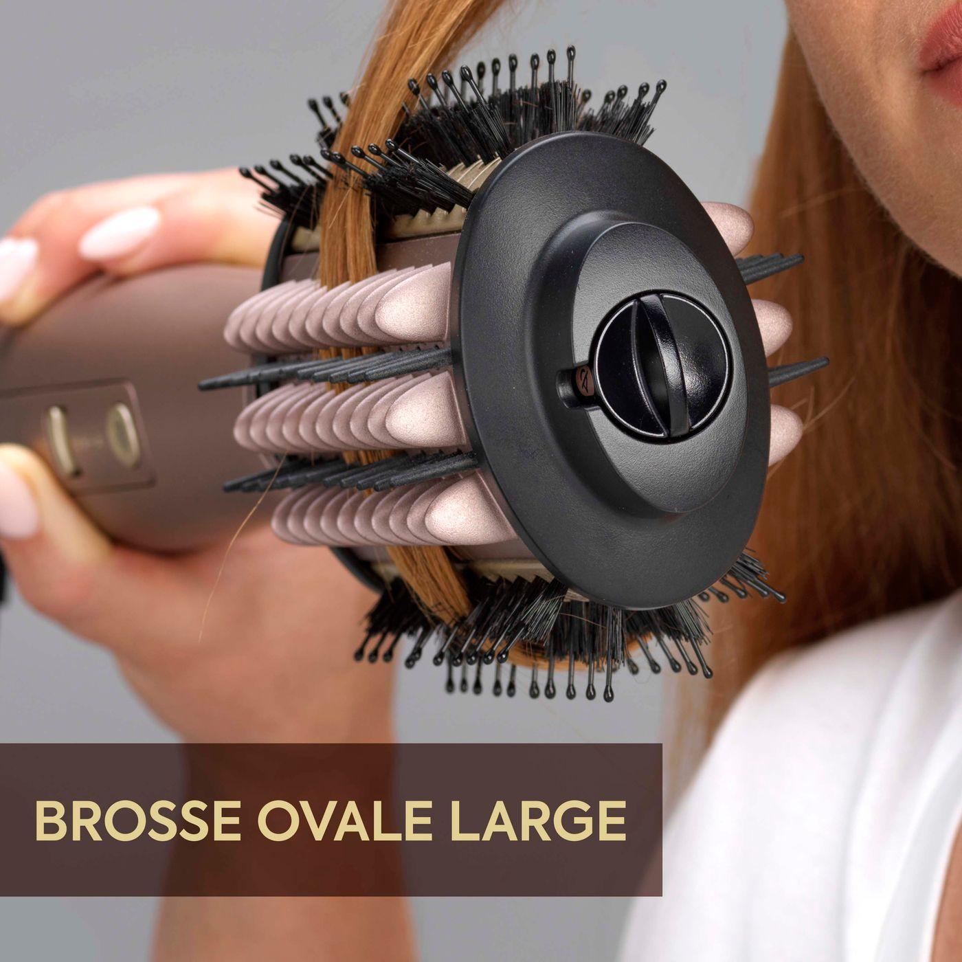 Voir la diapositive 5 : BABYLISS Brosse soufflante Air Volume AS95E - Rose gold