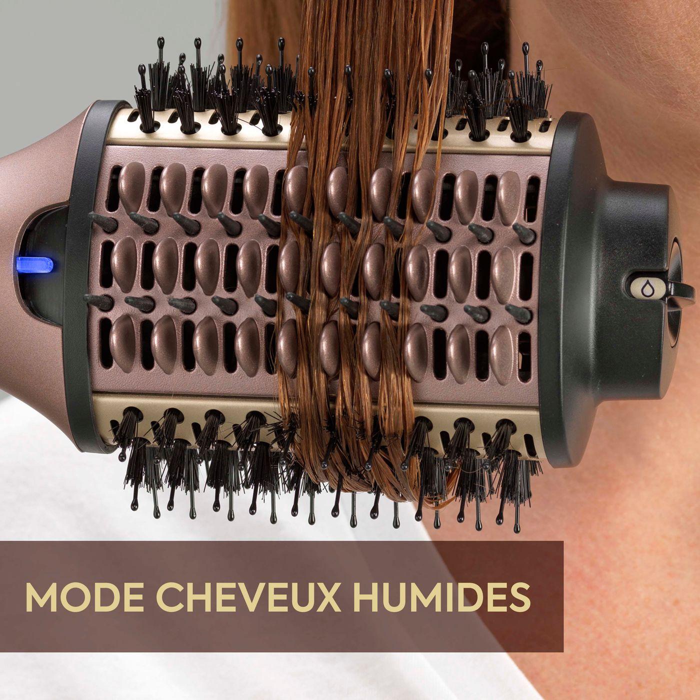Voir la diapositive 6 : BABYLISS Brosse soufflante Air Volume AS95E - Rose gold