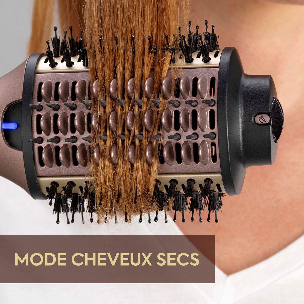 BABYLISS Brosse soufflante Air Volume AS95E - Rose gold