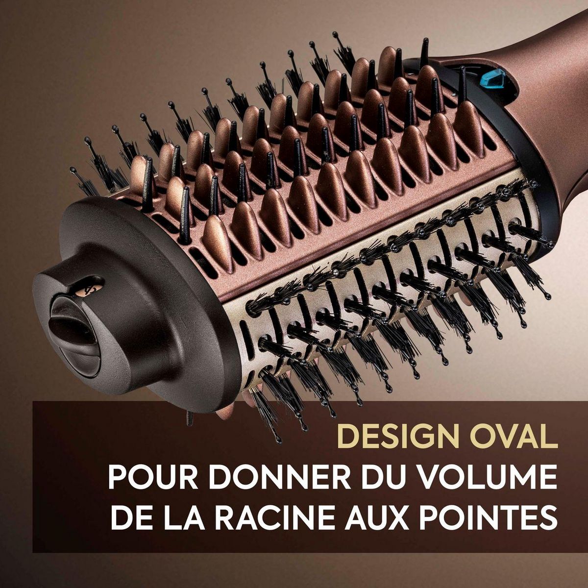 BABYLISS Brosse soufflante Air Volume AS95E - Rose gold