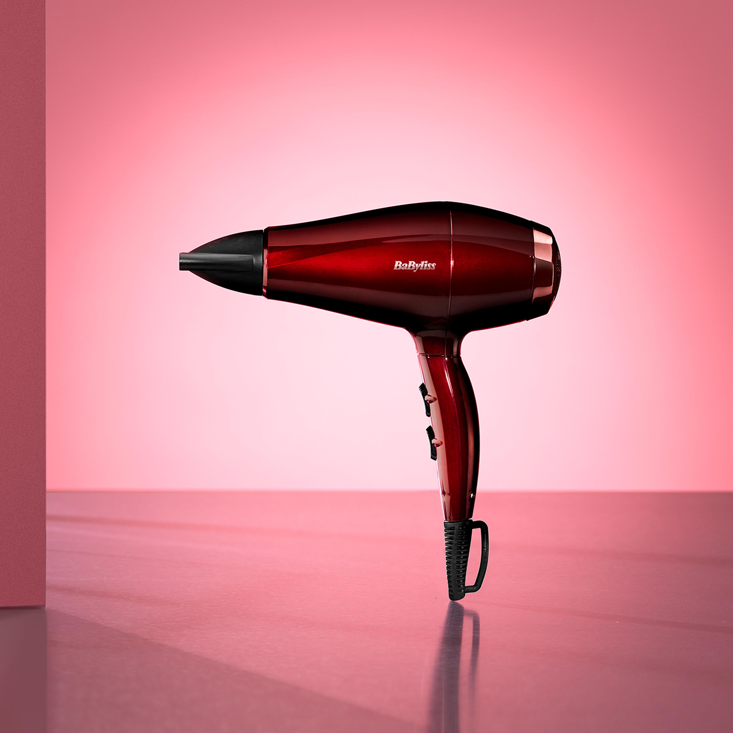 Voir la diapositive 9 : BABYLISS Sèche cheveux Expression 2000 5912PE - Bordeaux