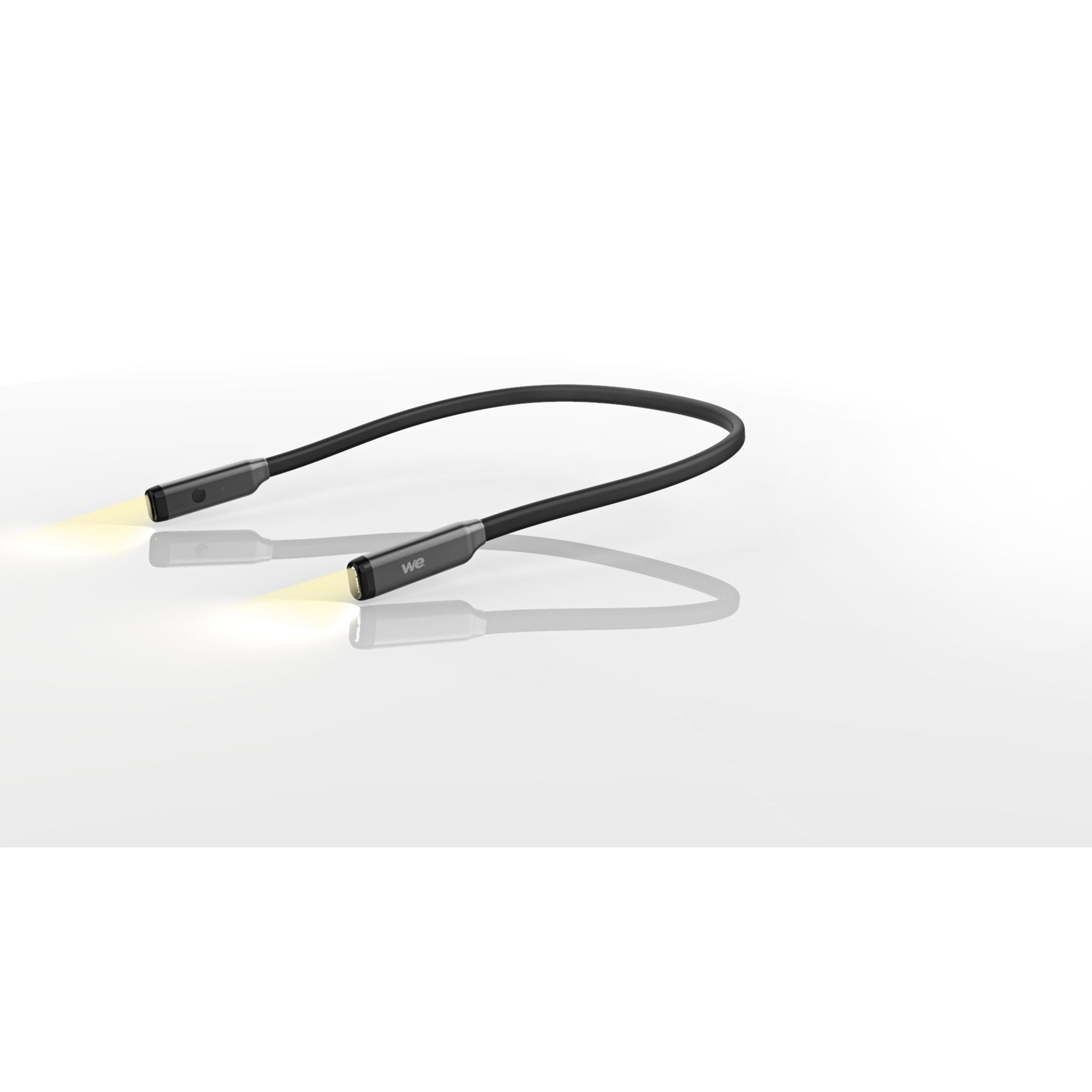 Voir la diapositive 4 : WE Lampe Tour de Cou 400mAh - Noir