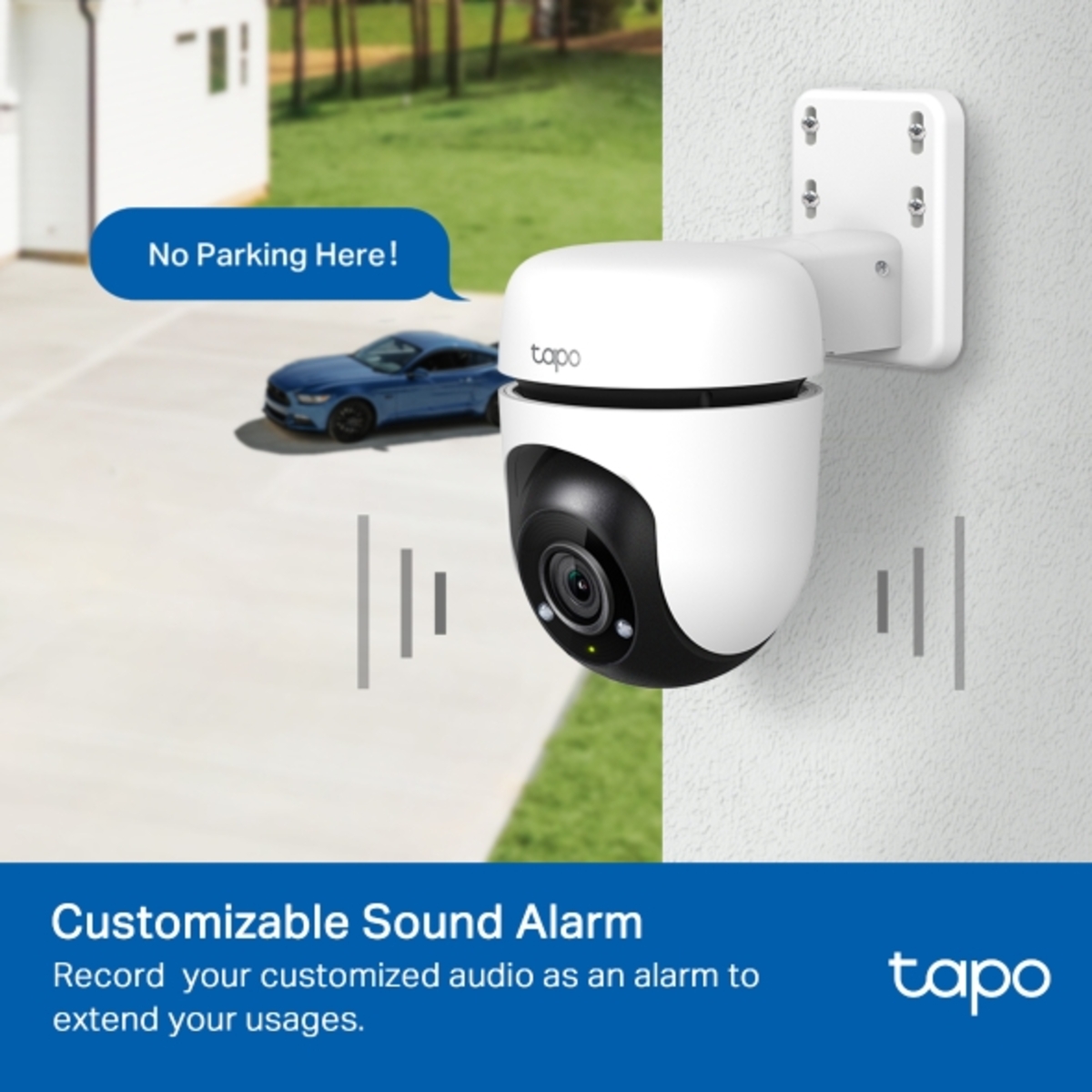 Voir la diapositive 4 : TP-LINK Caméra de surveillance TAPO TC40 - Blanc