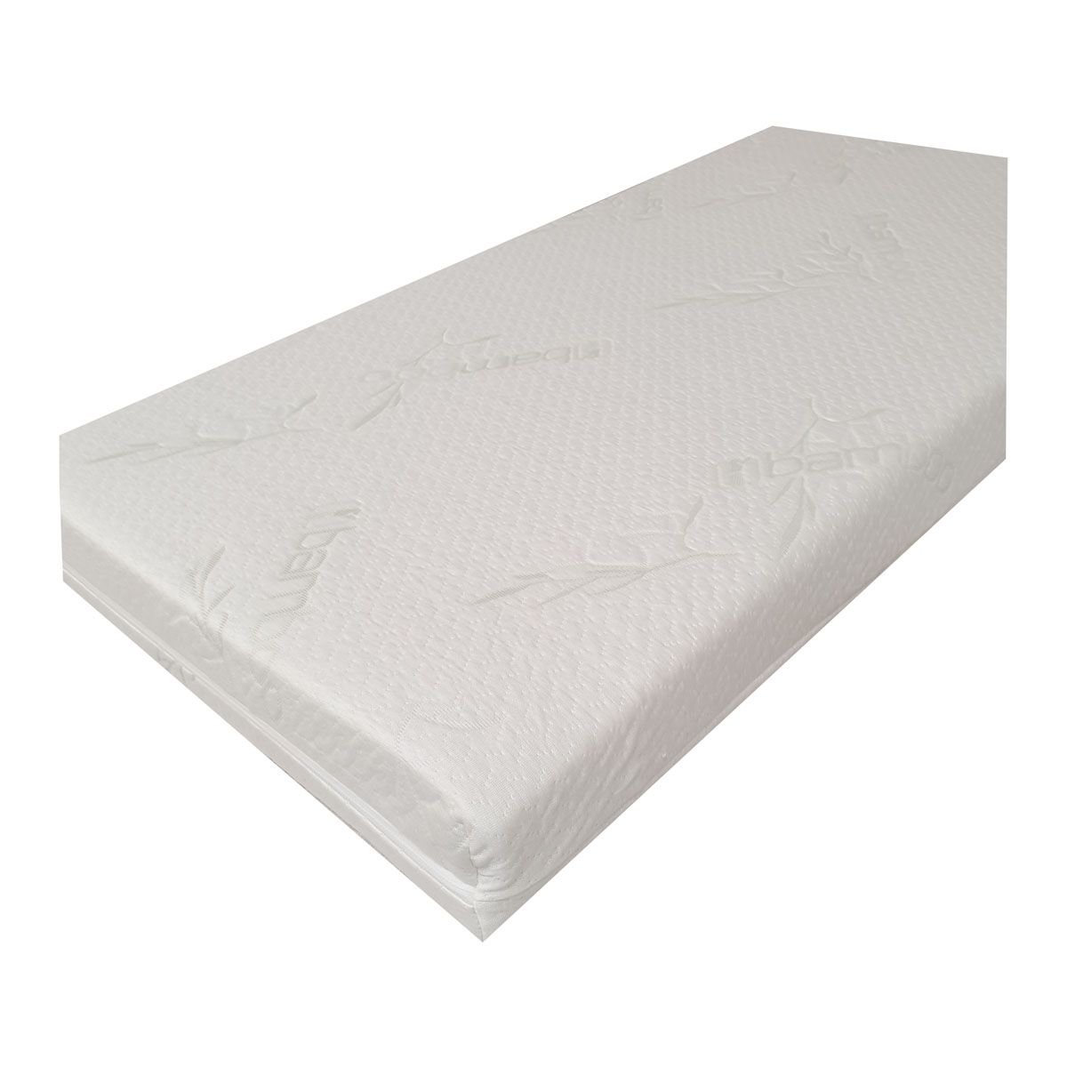 Matelas bébé droit polybambou ép: 10 cm 60 x 120 cm BAMBOU