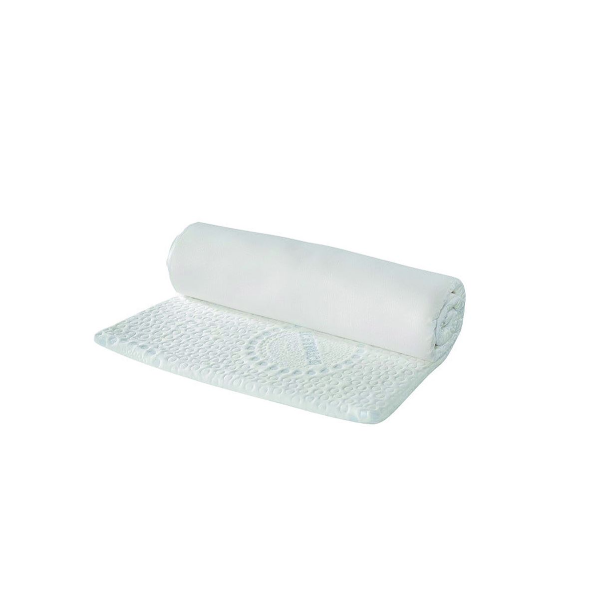 Matelas bébé de voyage roulé en bambou ép: 5 cm 60 x 120 cm ICE TOUCH