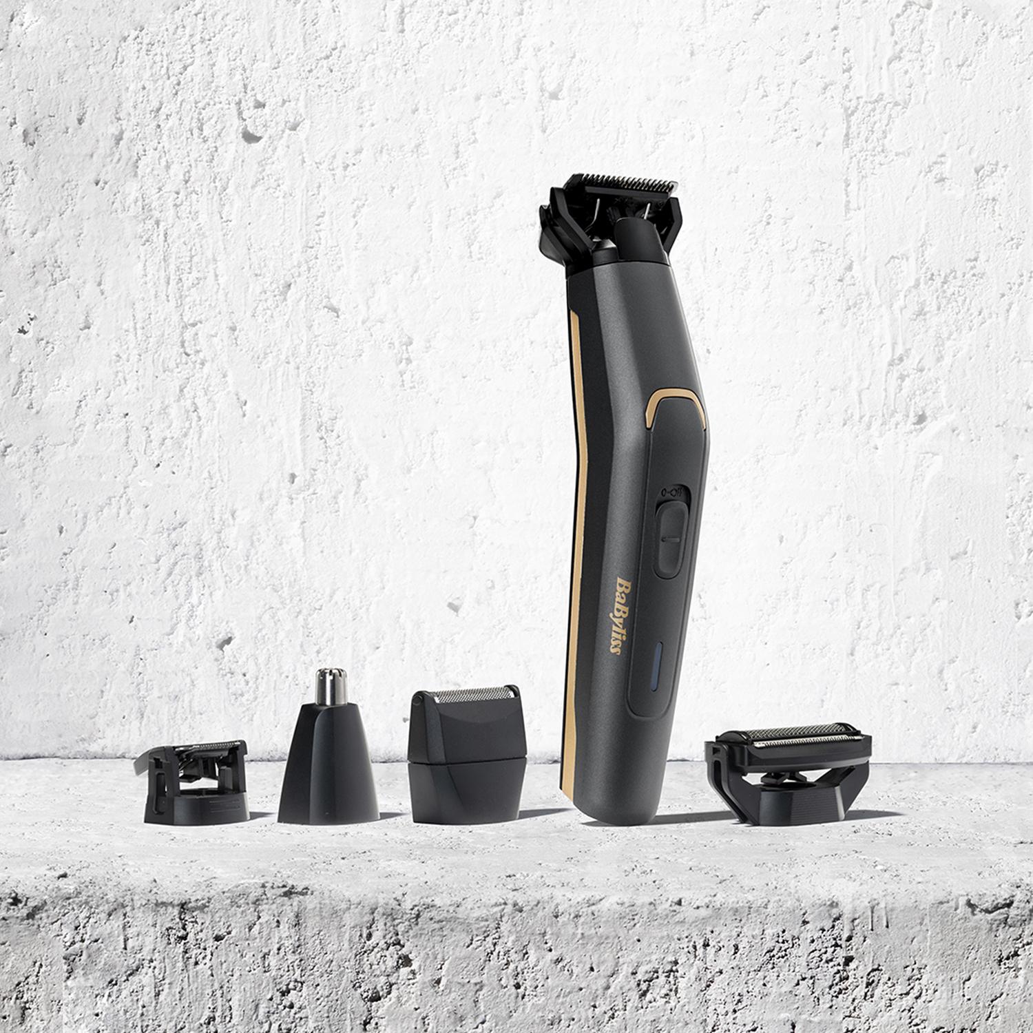 Voir la diapositive 15 : BABYLISS Tondeuse multifonction 12 en 1 MT987E - Gris