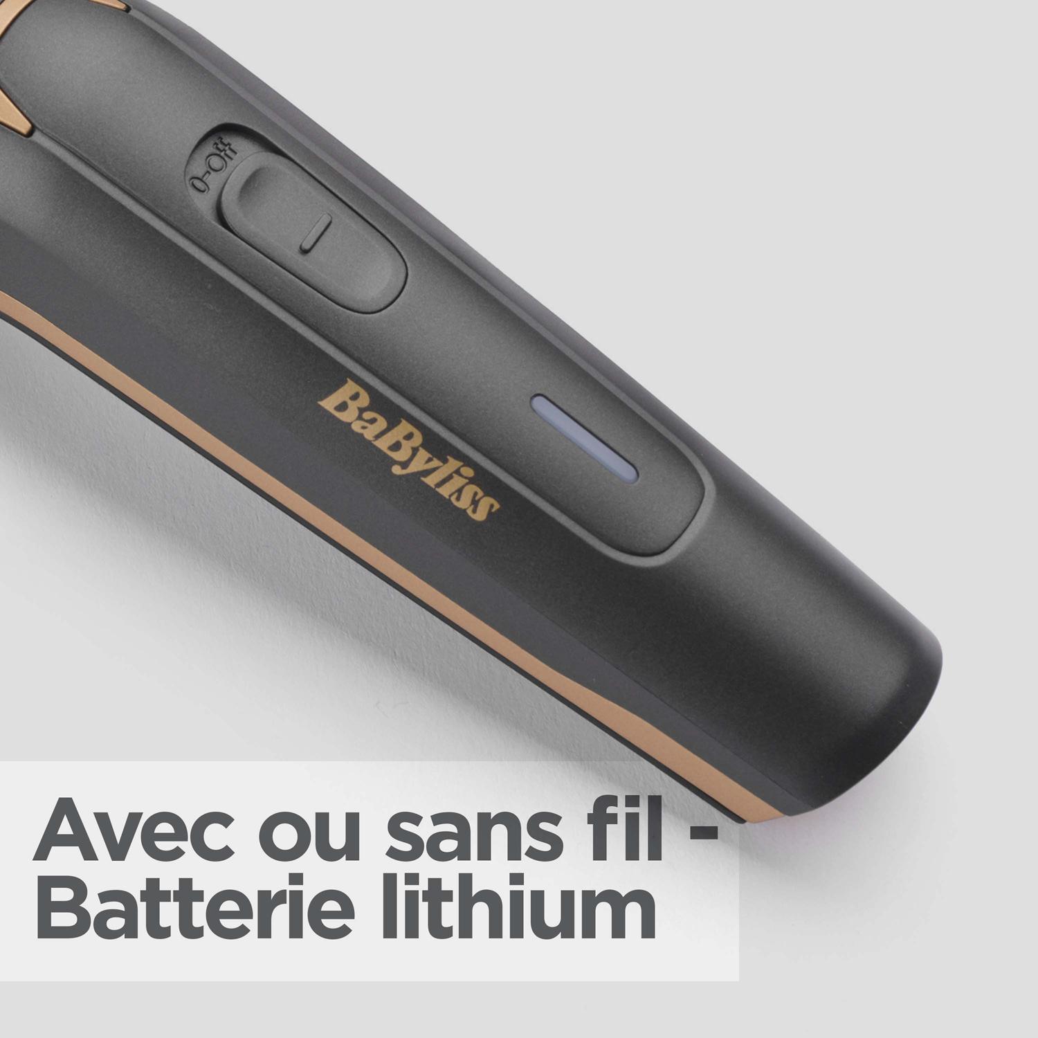 Voir la diapositive 6 : BABYLISS Tondeuse multifonction 12 en 1 MT987E - Gris