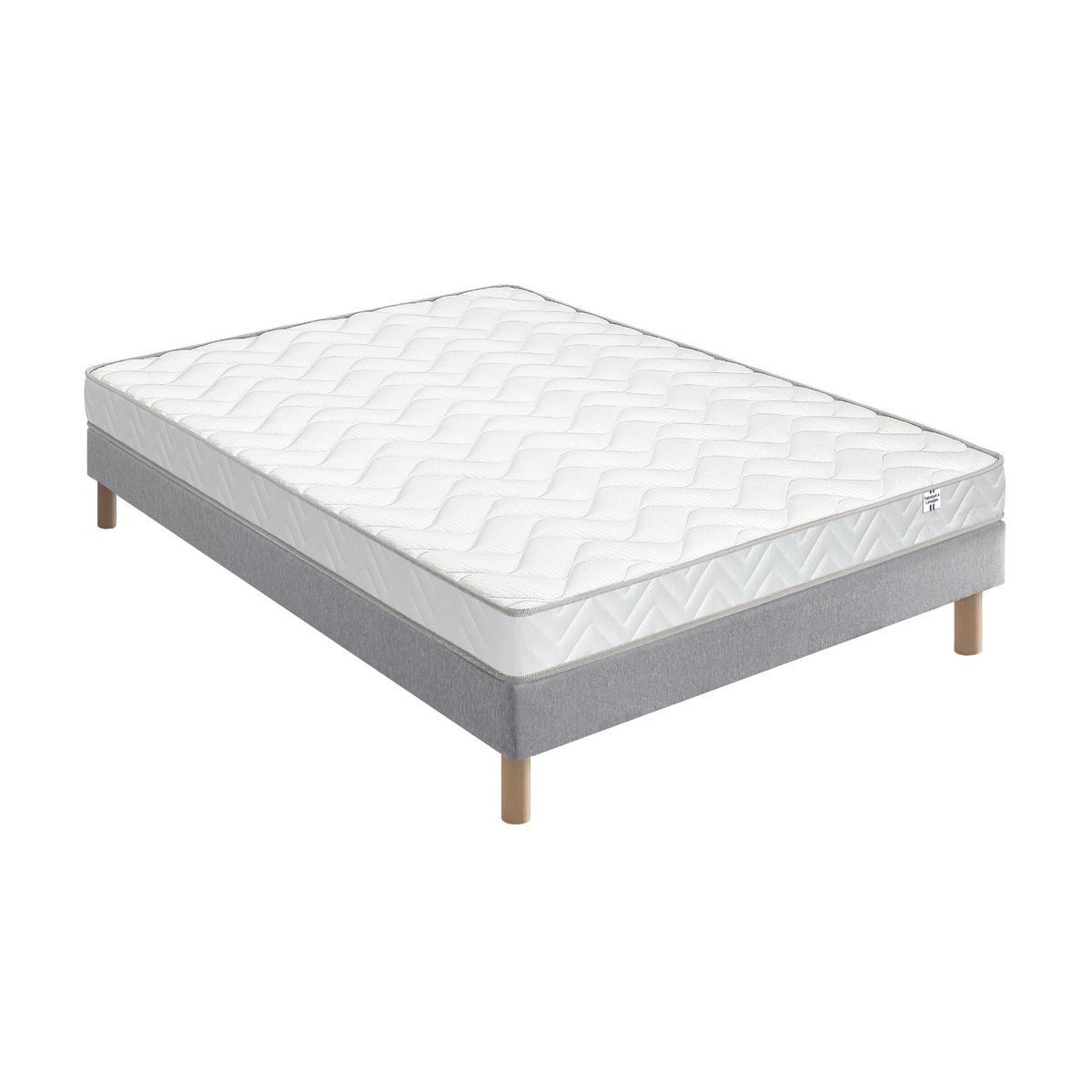 Matelas mousse 25kg/m3 ép 15 cm 160x200 cm MIA 2