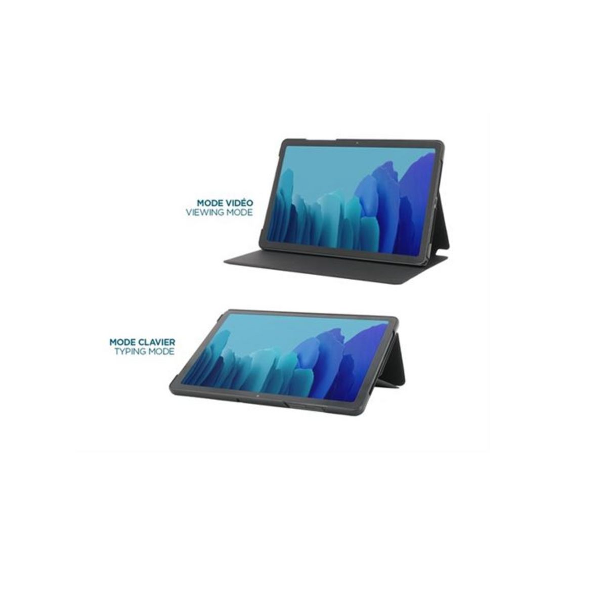 MOBILIS Coque de protection Tablette Samsung Galaxy Tab A9 - Noir