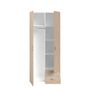 Voir la diapositive 6 : Armoire 2 portes 2 tiroirs L81 cm DAISY