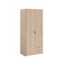 Voir la diapositive 8 : Armoire 2 portes 2 tiroirs L81 cm DAISY