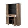 Voir la diapositive 4 : Buffet haut 2 portes, 1 tiroir et 1 étagère L110 cm TORSTEN