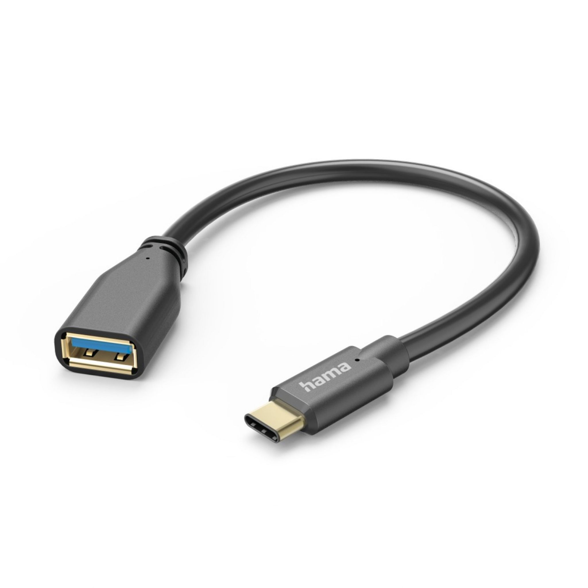 Voir la diapositive 2 : HAMA Adaptateur USB 3.1 USB C/USB A Femelle/Mâle