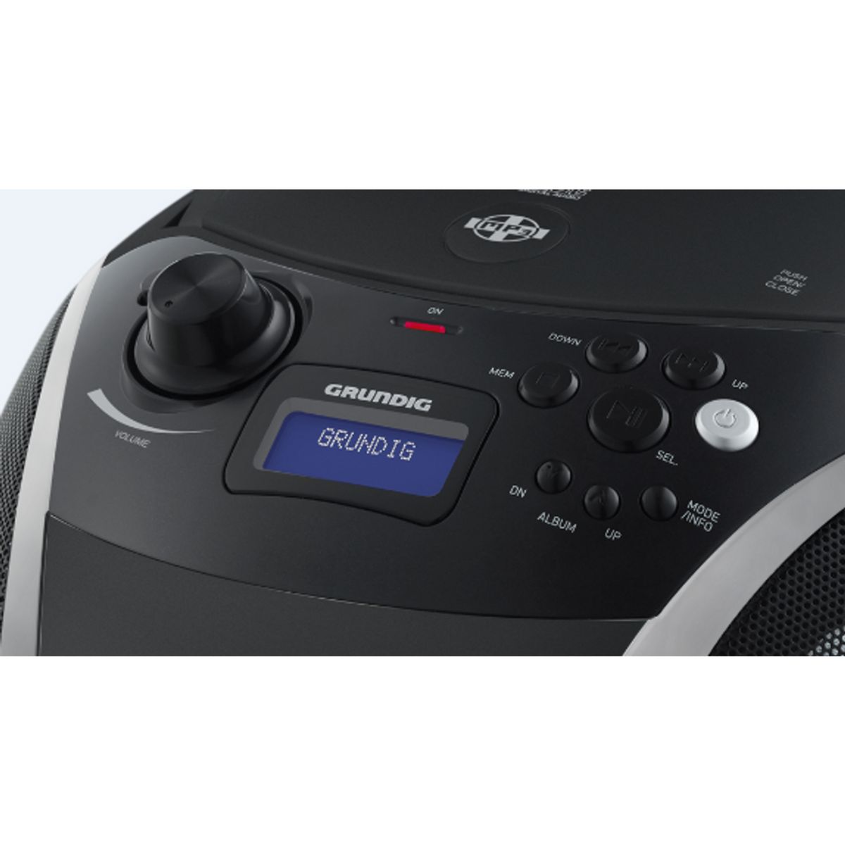 GRUNDIG Radio CD GRB3000BT - Noir
