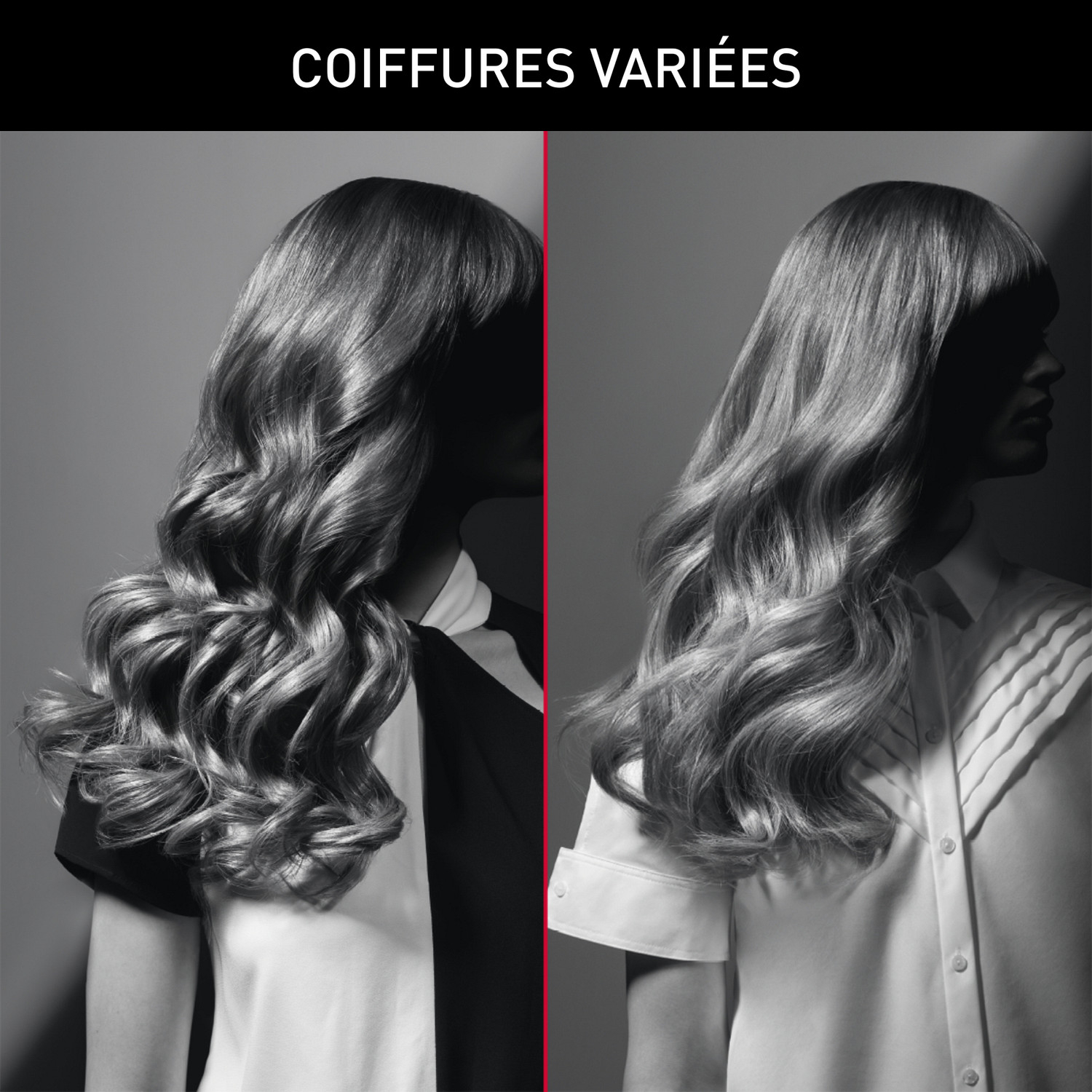 Voir la diapositive 4 : CALOR Fer à boucler Karl Lagerfeld CF321LC0 - Noir