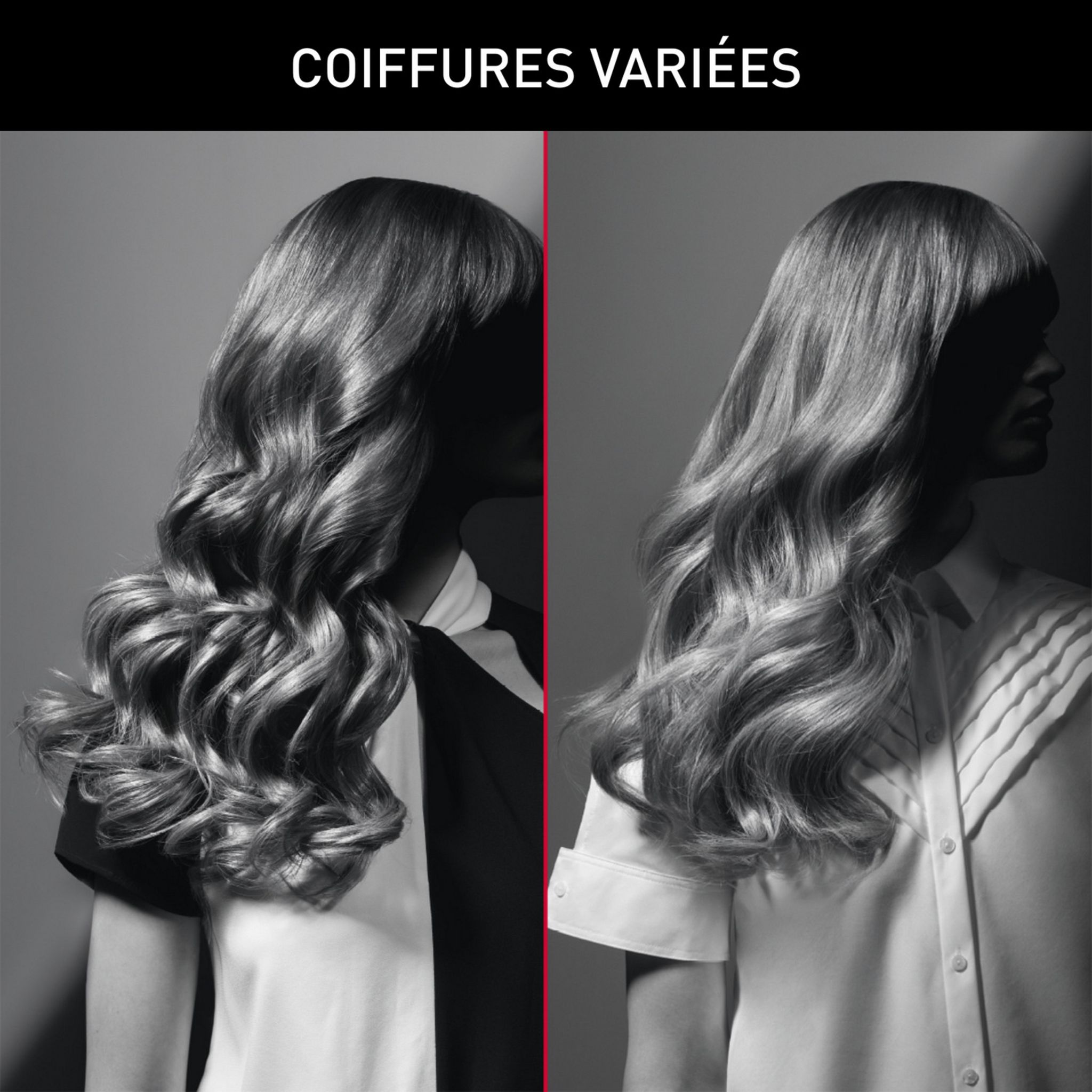 Voir la diapositive 4 : CALOR Fer à boucler Karl Lagerfeld CF321LC0 - Noir